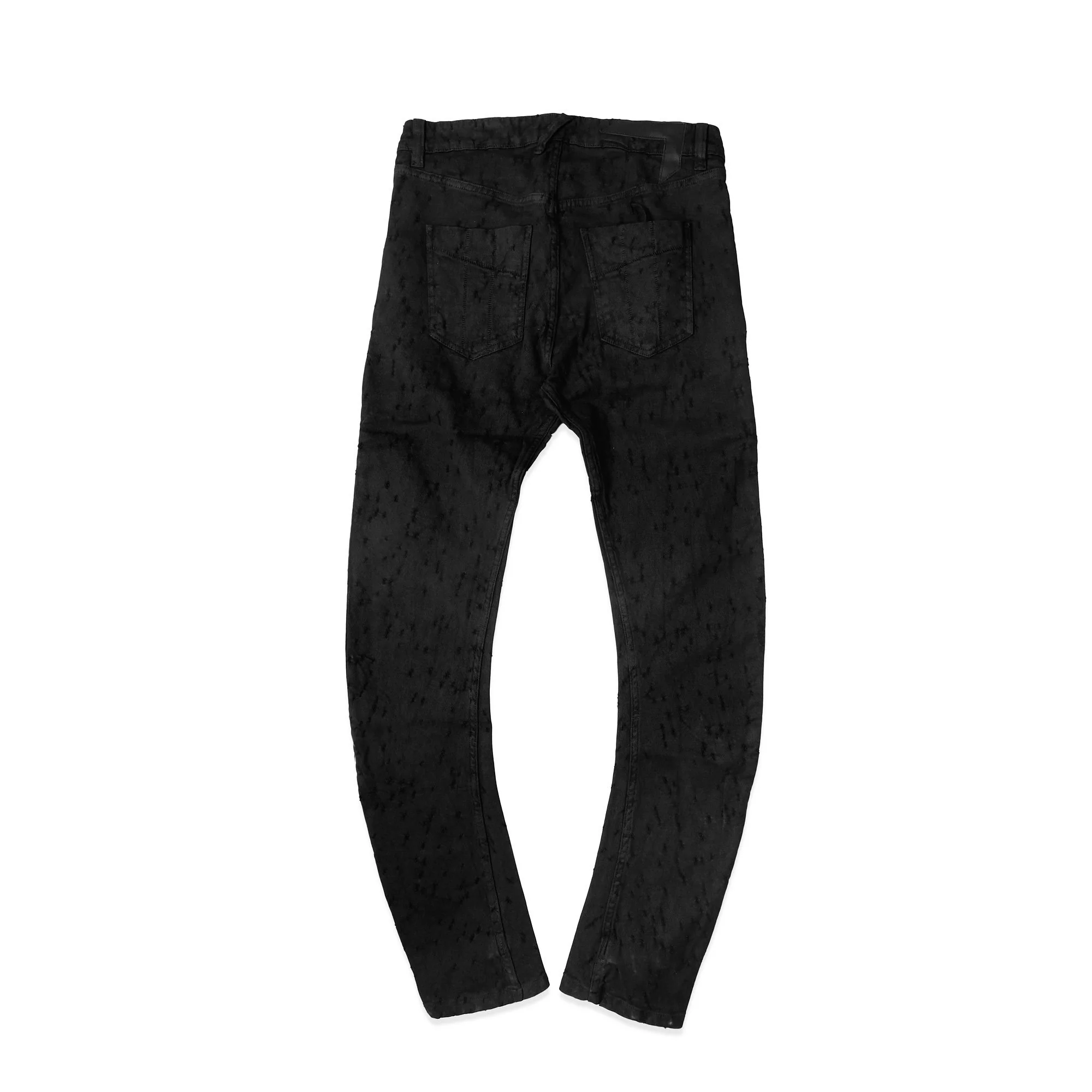 11 by Boris Bidjan Saberi Black Coating Pant - Image 2