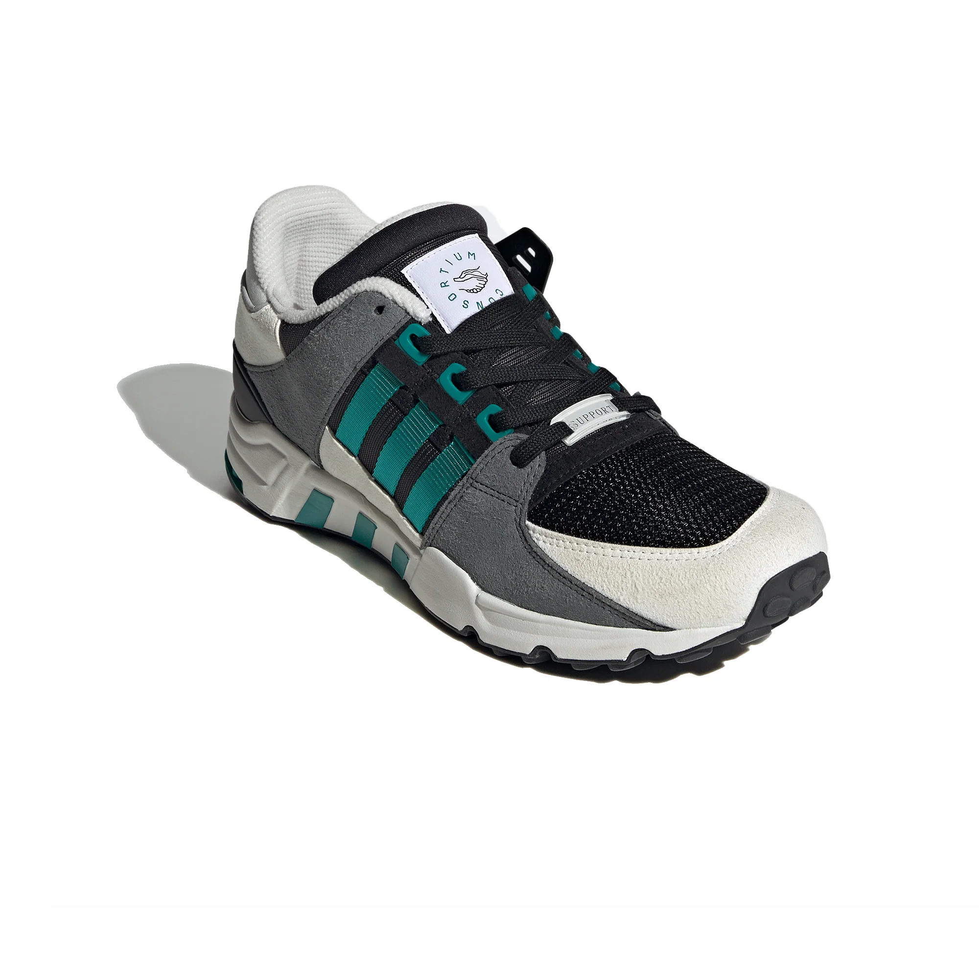 Adidas Mens Equipment Support 93 Shoes 'CBlack' - Image 2