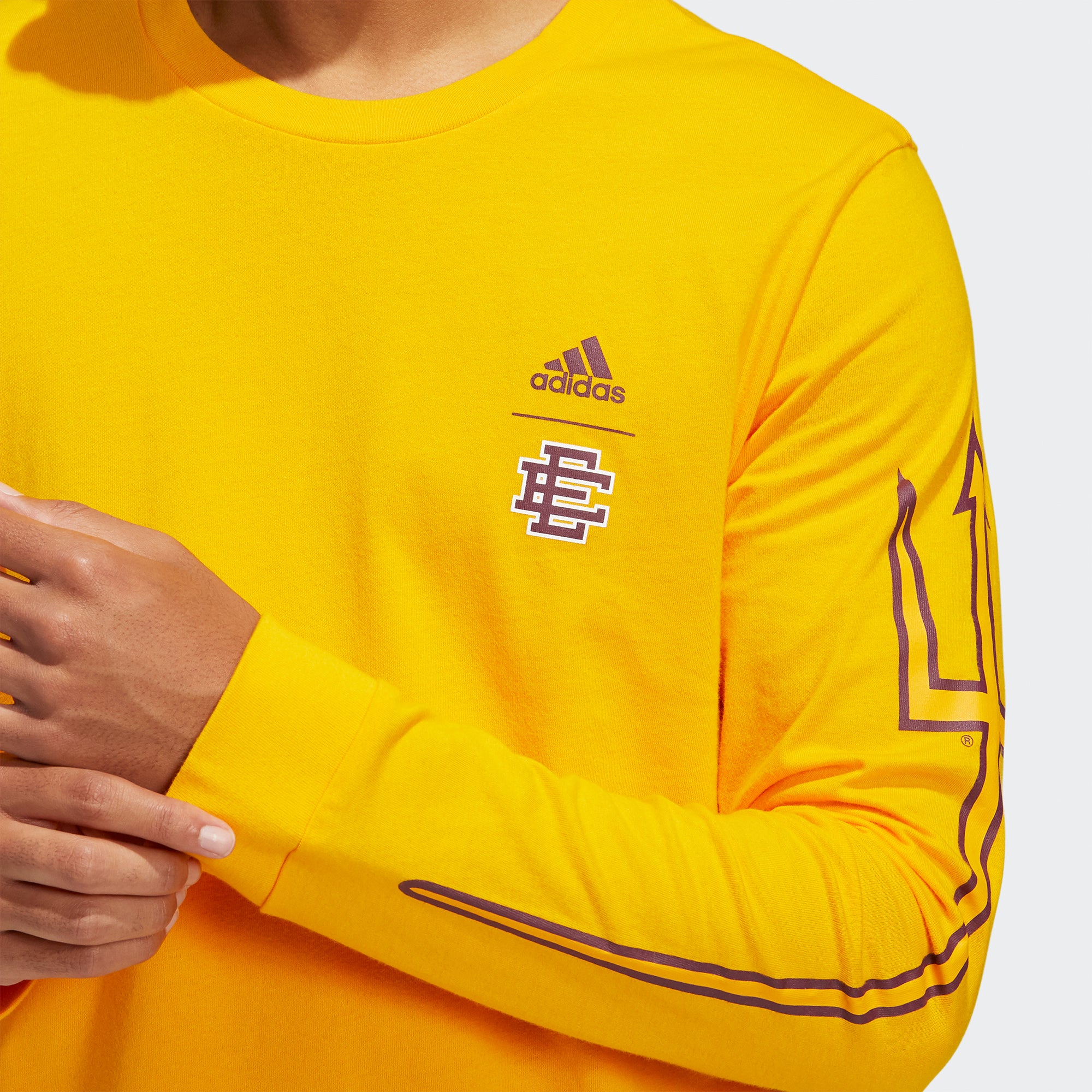 Adidas Mens Midnight Madness LS 'Team college gold' - Image 4