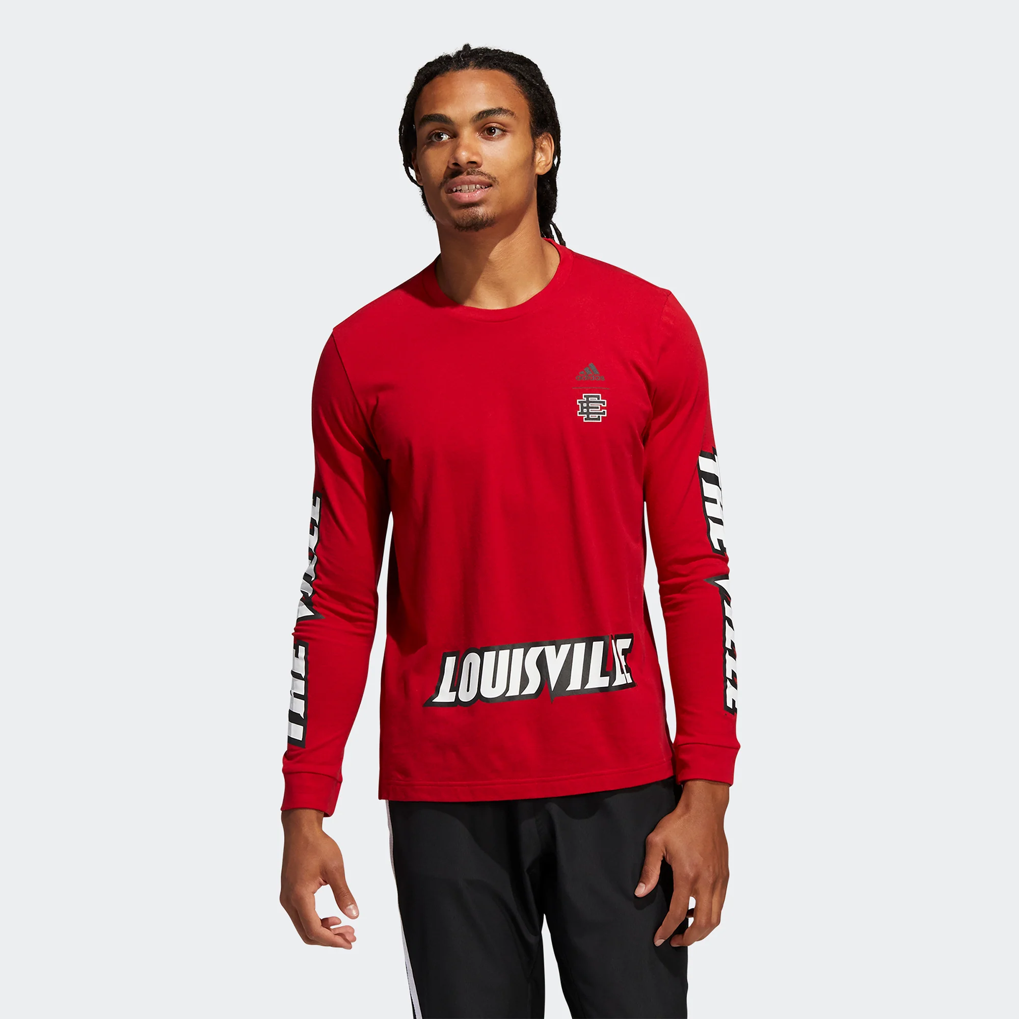 Adidas Mens EE Midnight Madness LS 'Team power red' - Image 2
