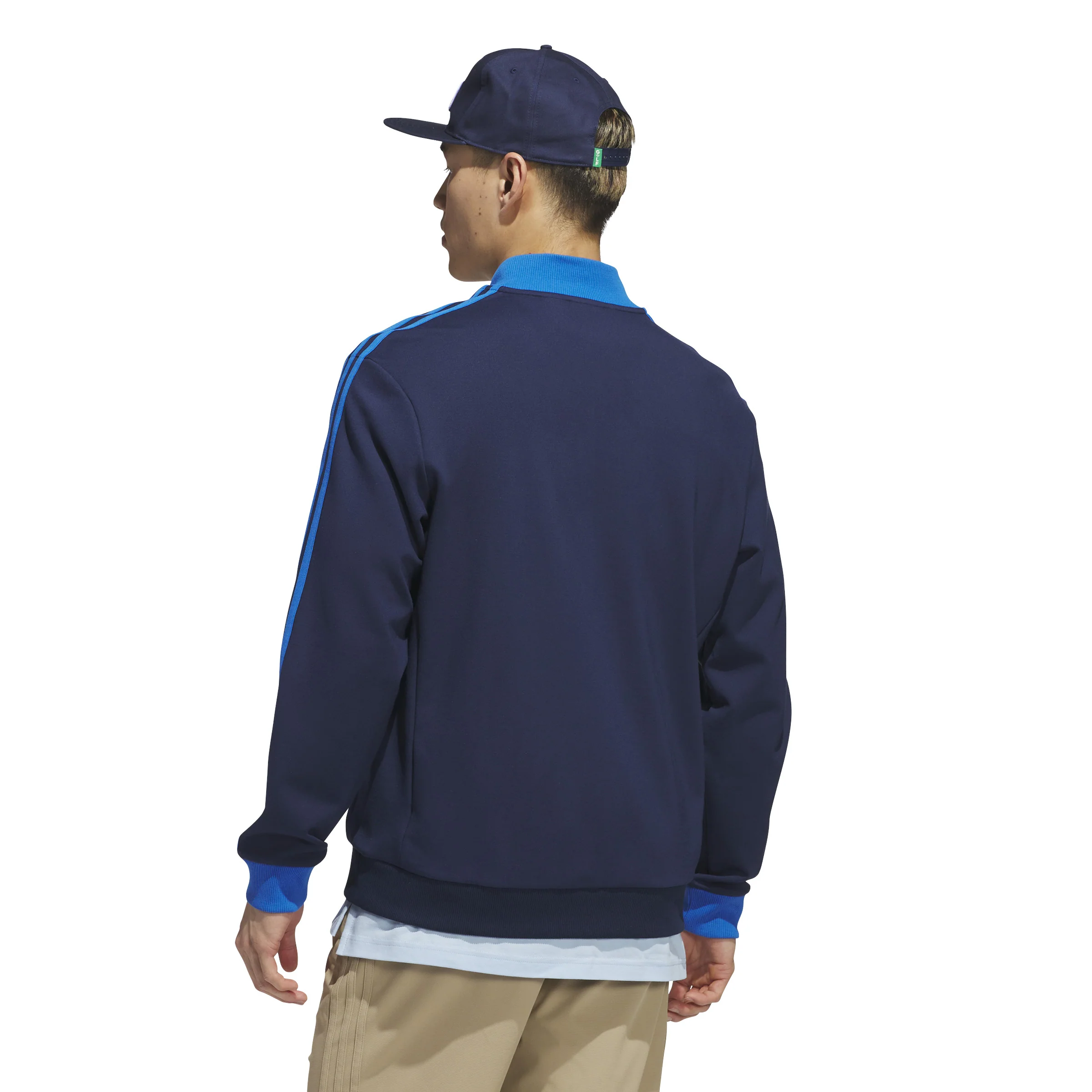 Adidas Golf Originals 3-Stripes 1/4 Zip Sweatshirt - Image 3