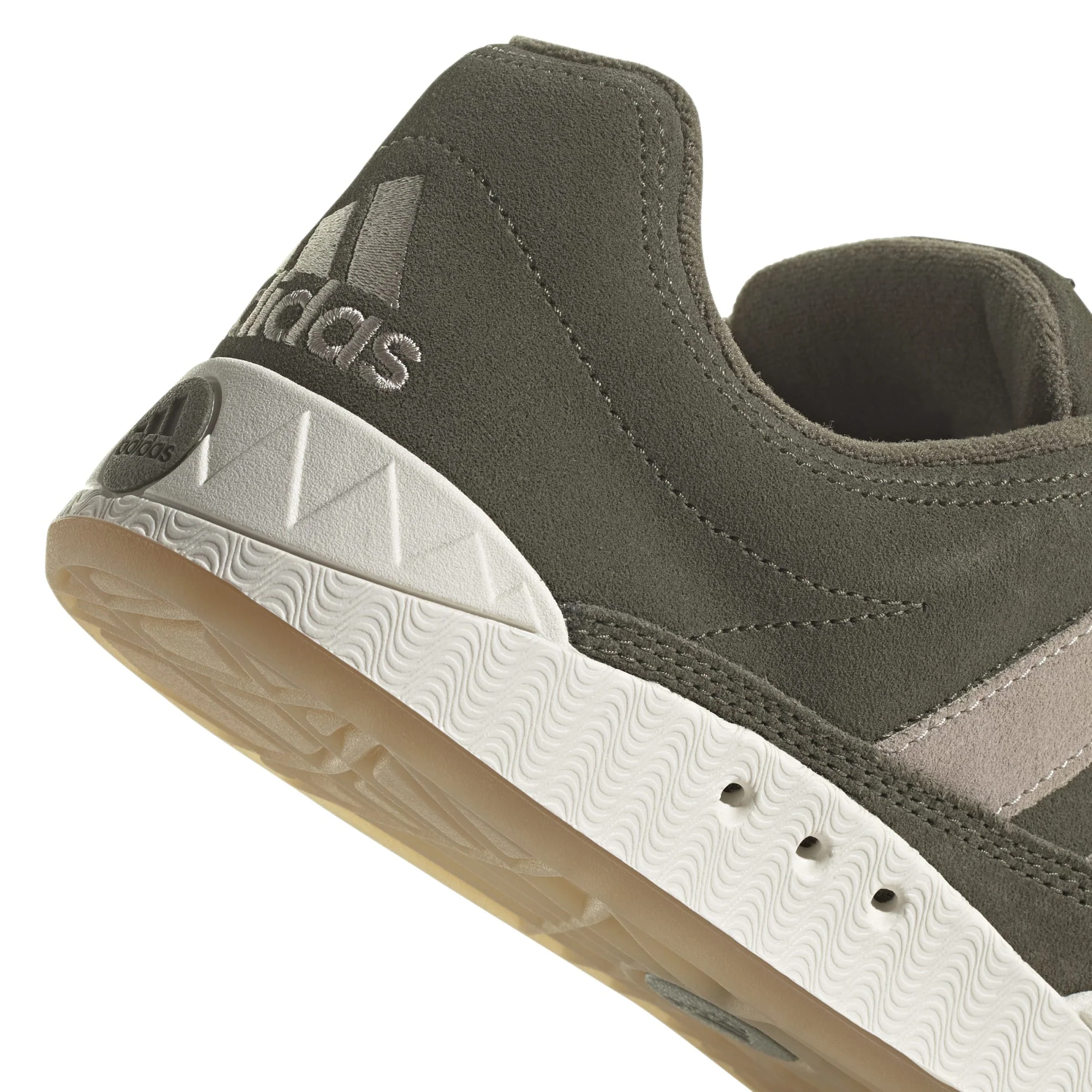 Adidas Mens Adimatic Shoes 'Olive' - Image 4