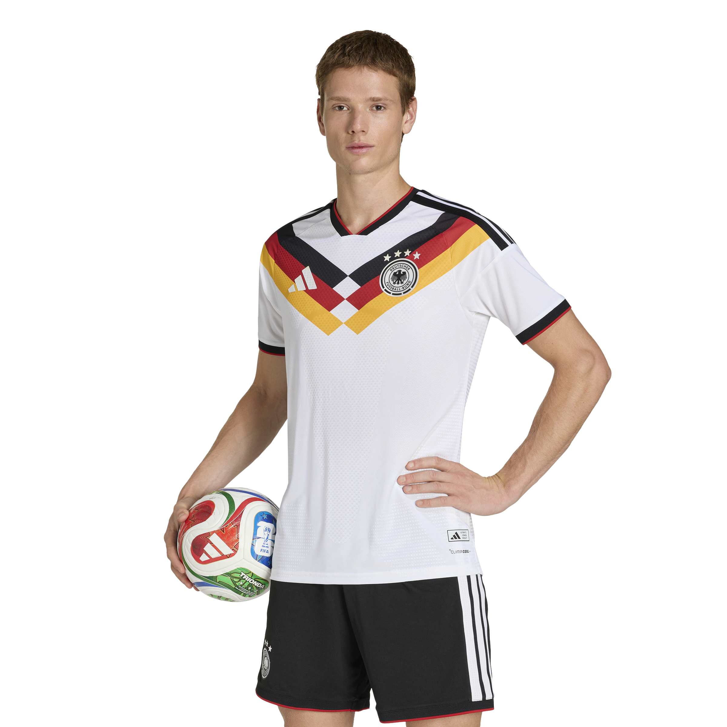Adidas Mens Germany 26 Home Authentic Football Jersey - Image 2