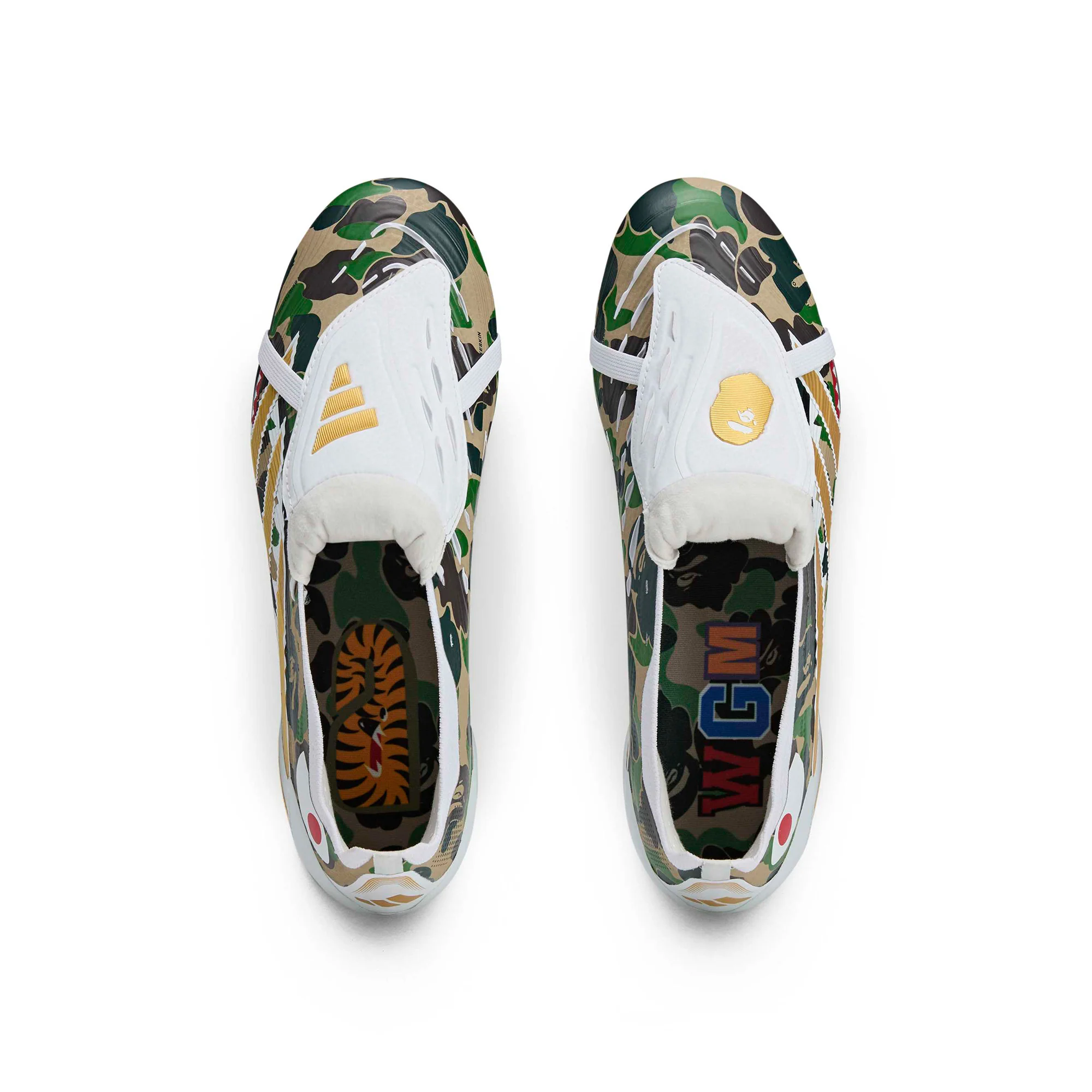 Adidas x BAPE Mens Predator Elite FT Cleats - Image 2