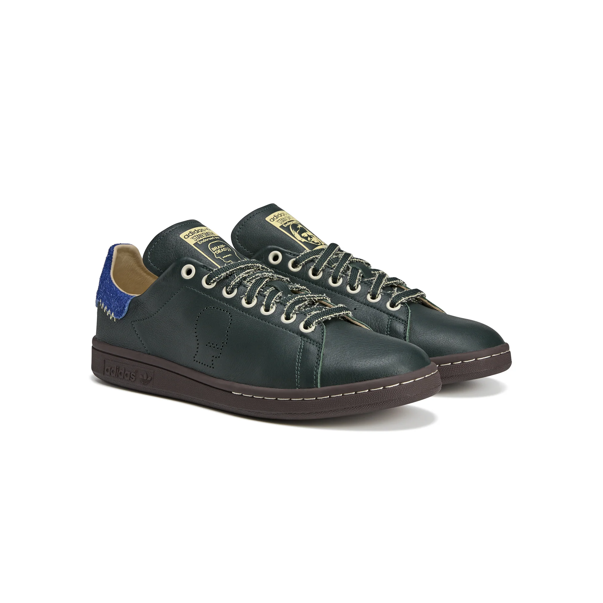 Adidas Mens Stan Smith Brain Dead Shoes - Image 2