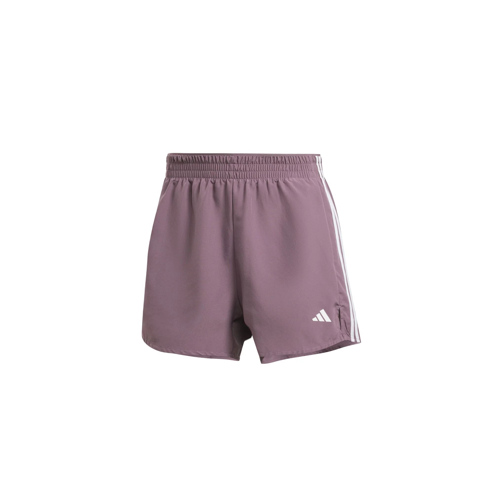 Adidas Womens 3 Stripes High Rise Shorts