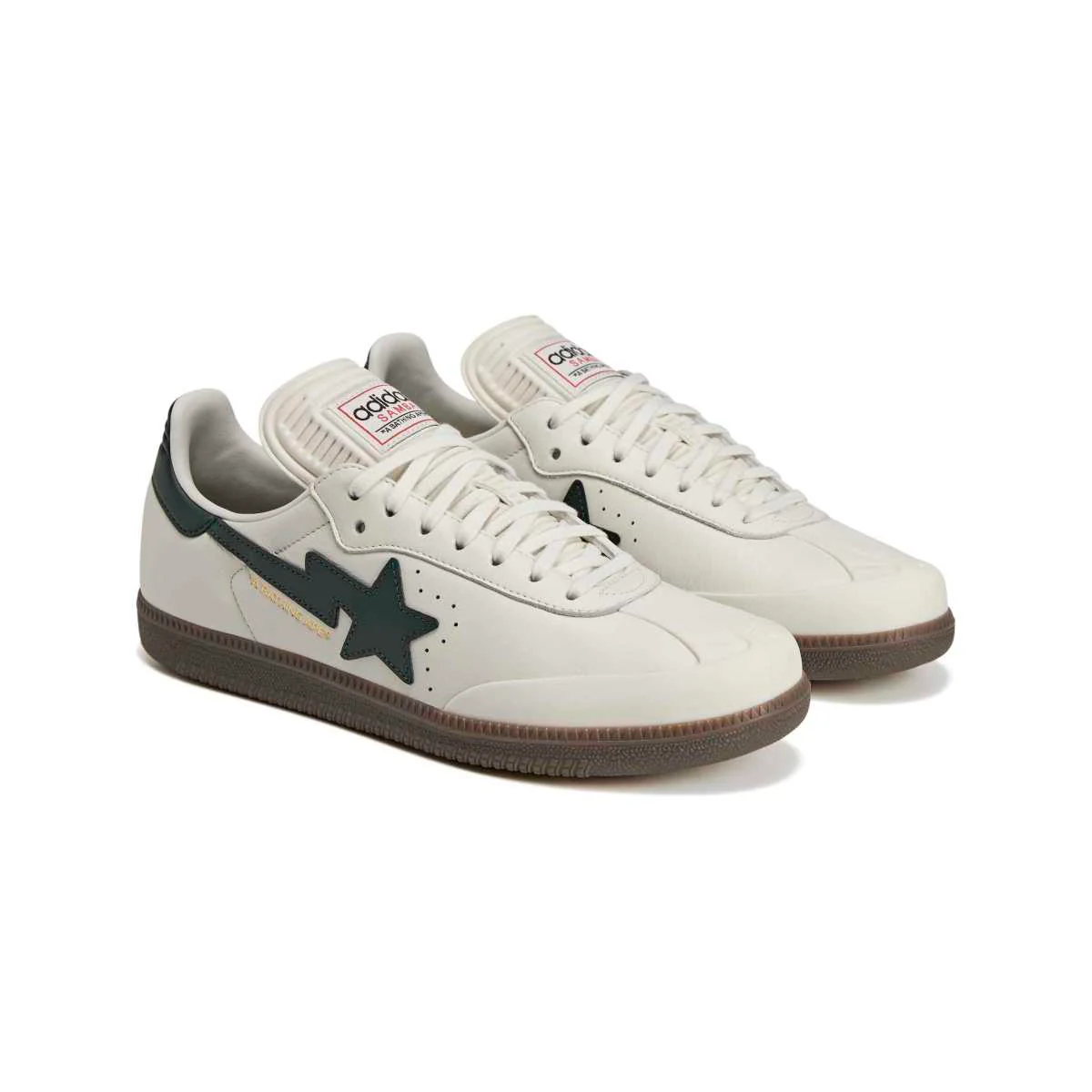 Adidas x A Bathing Ape Mens Samba "World Cup Pack" Shoes - Image 2