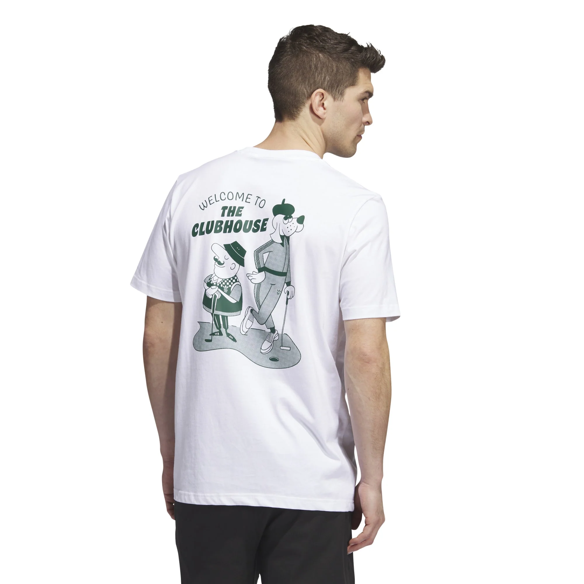 Adidas x Bogey Boys Mens Graphic SS Tee - Image 3