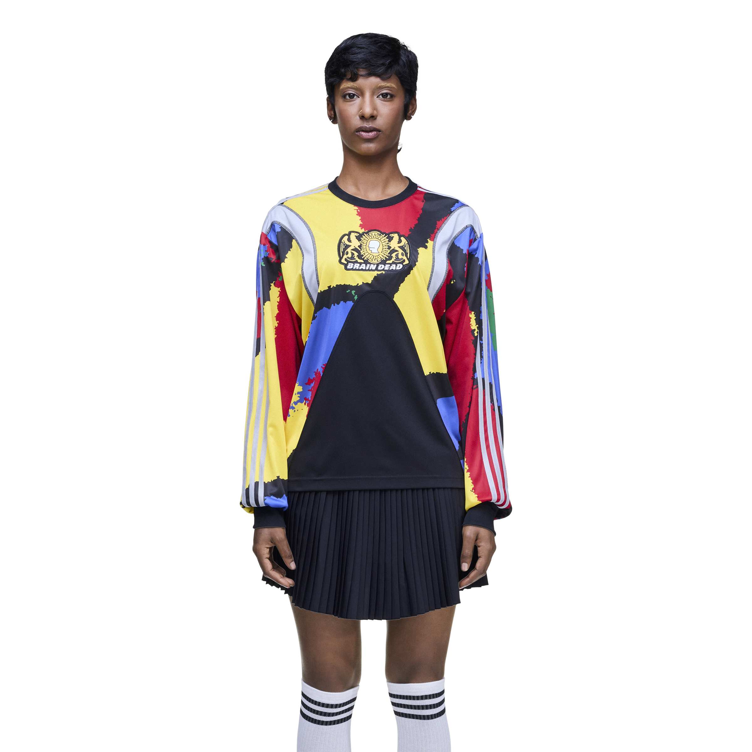 Adidas x Brain Dead Mens Longsleeve Jersey - Image 2