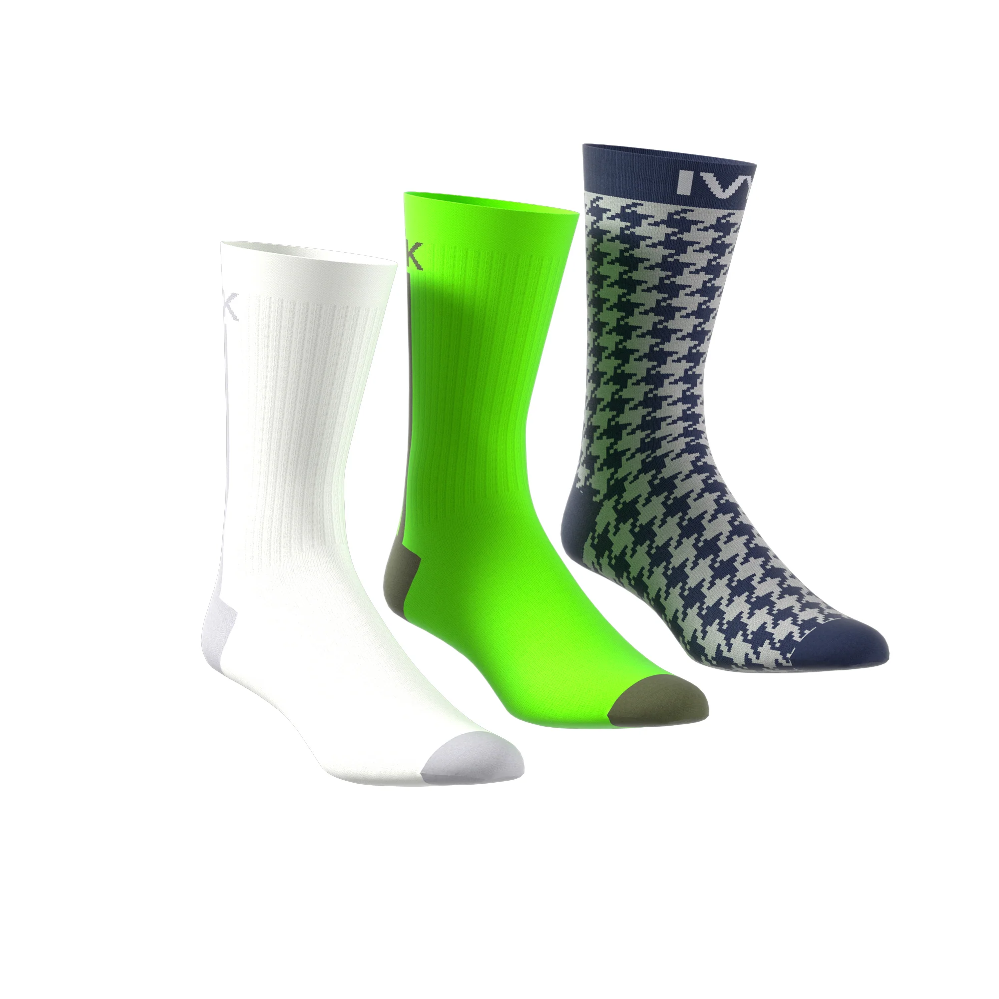 Adidas x Ivy Park 3 Pack Sock 'Wht/Wild Pine' - Image 2