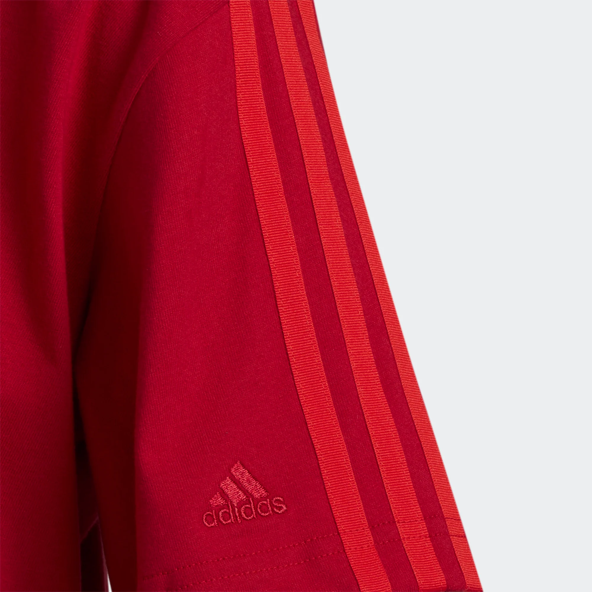 Adidas x Ivy Park Womens Crop Tee 'Power Red' - Image 3