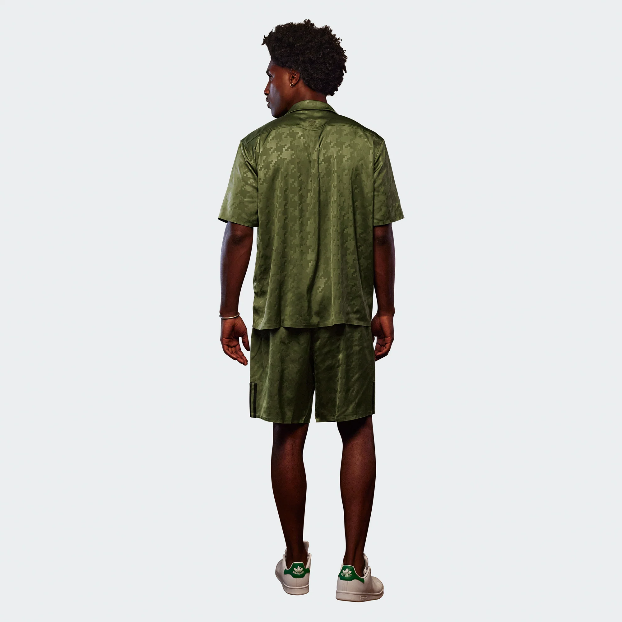 Adidas x Ivy Park Satin Short 2.0 'Wild Pine' - Image 4