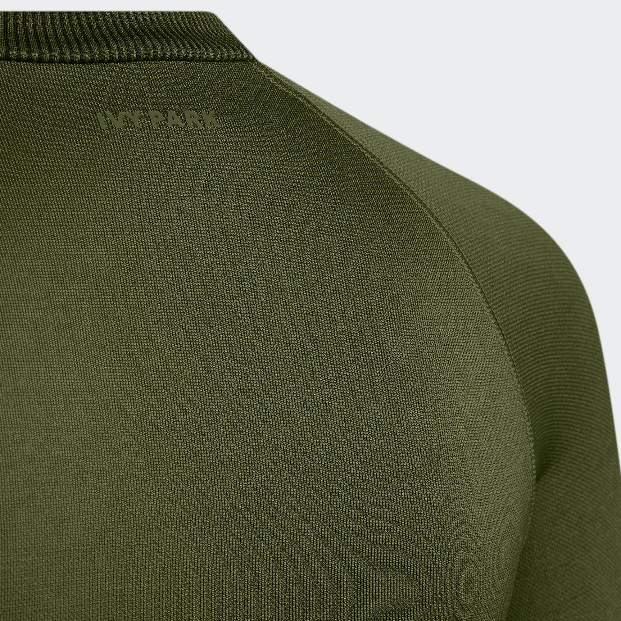 Adidas x Ivy Park Womens Knit Crop Top 2.0 'Wild Pine' - Image 4