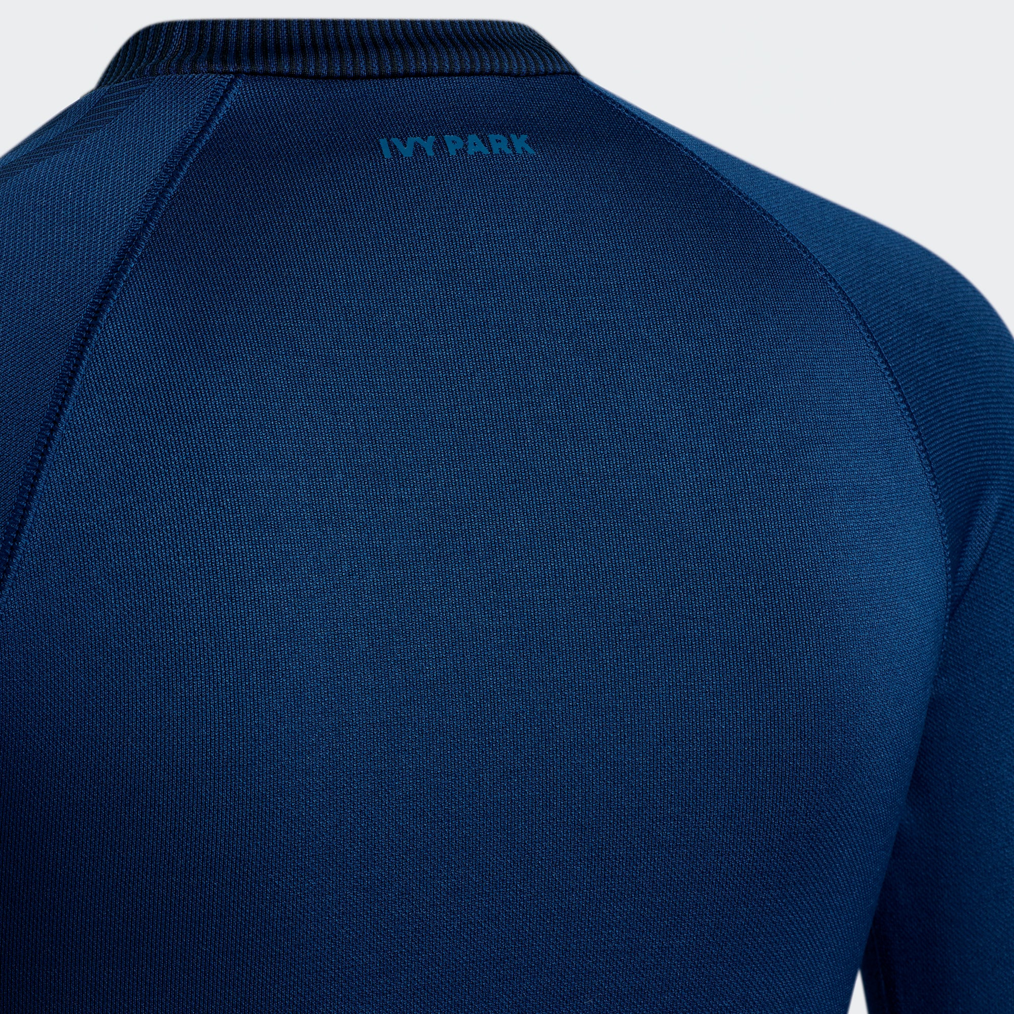 Adidas x Ivy Park Womens Knit Crop Top 2.0 'Dark Blue' - Image 4