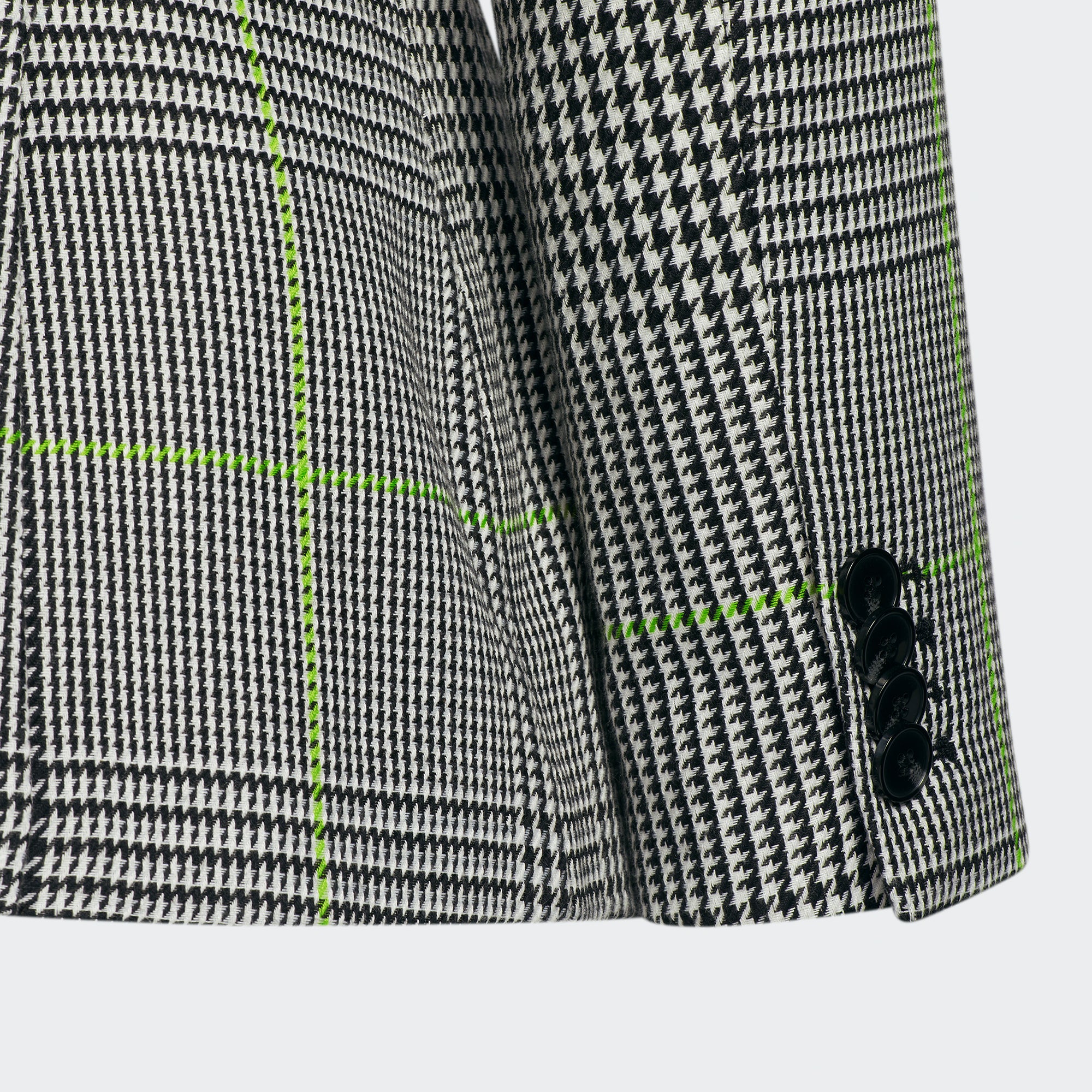 Adidas x Ivy Park Womens Suit Jacket 'Wht/Blk/Slime' - Image 4