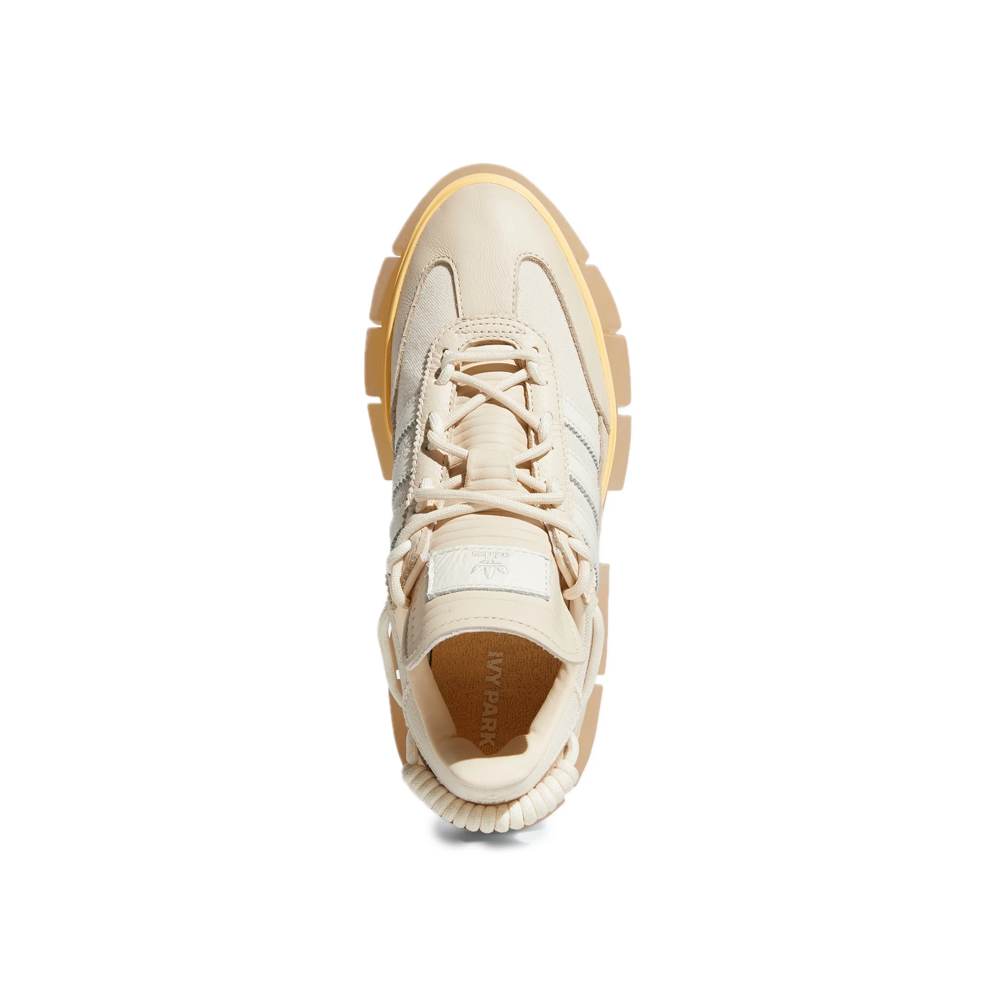 Adidas x Ivy Park Womens Super Sleek Chunky Shoes 'Halo Ivory' - Image 2
