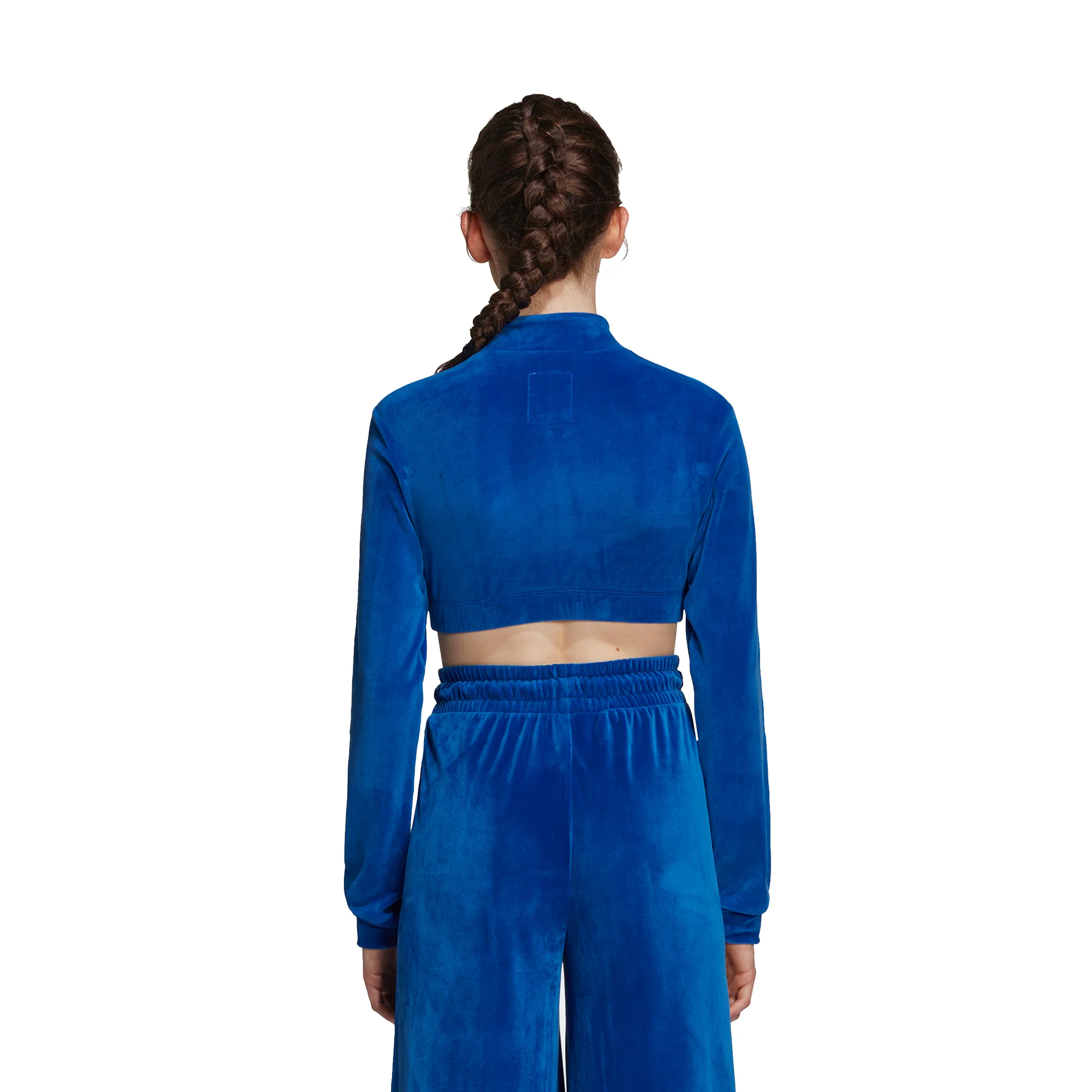 Adidas Womens JS Track Top 'Blue' - Image 4