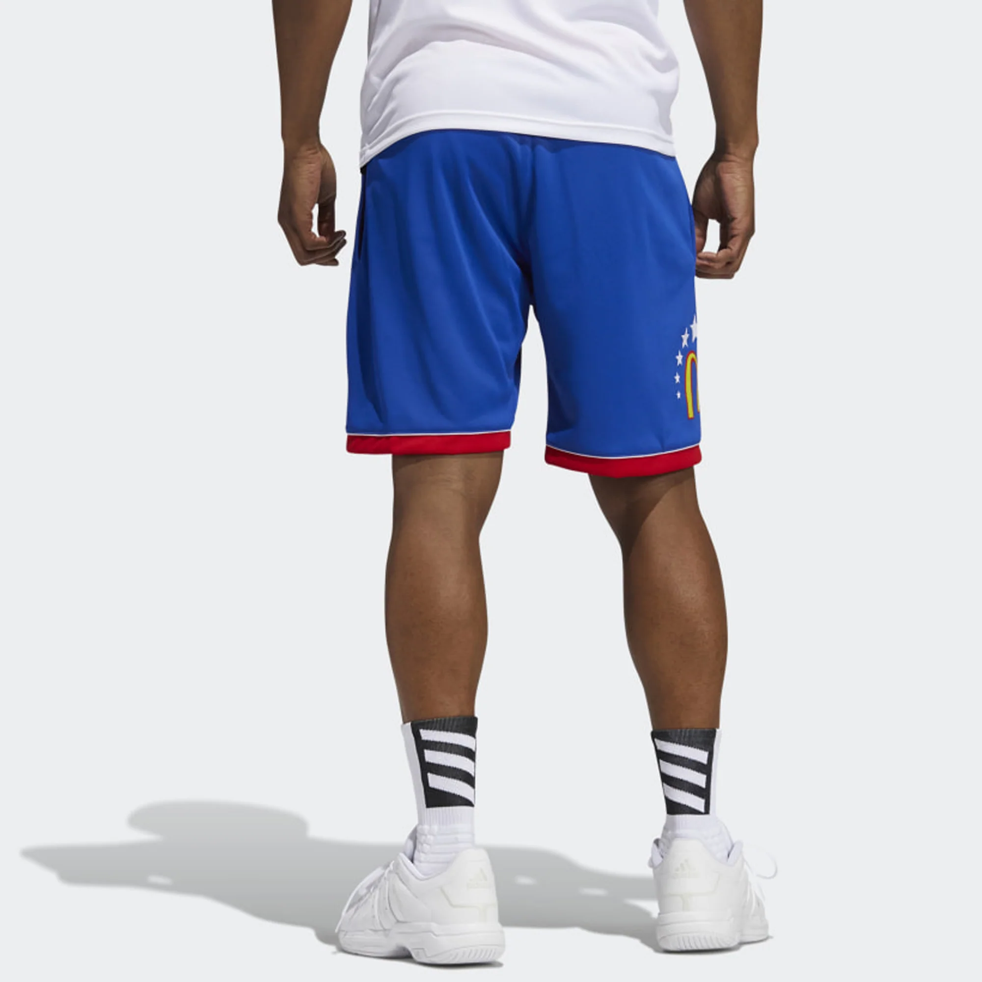 Adidas Mens MCDAAG JF Shorts 'Blue' - Image 2