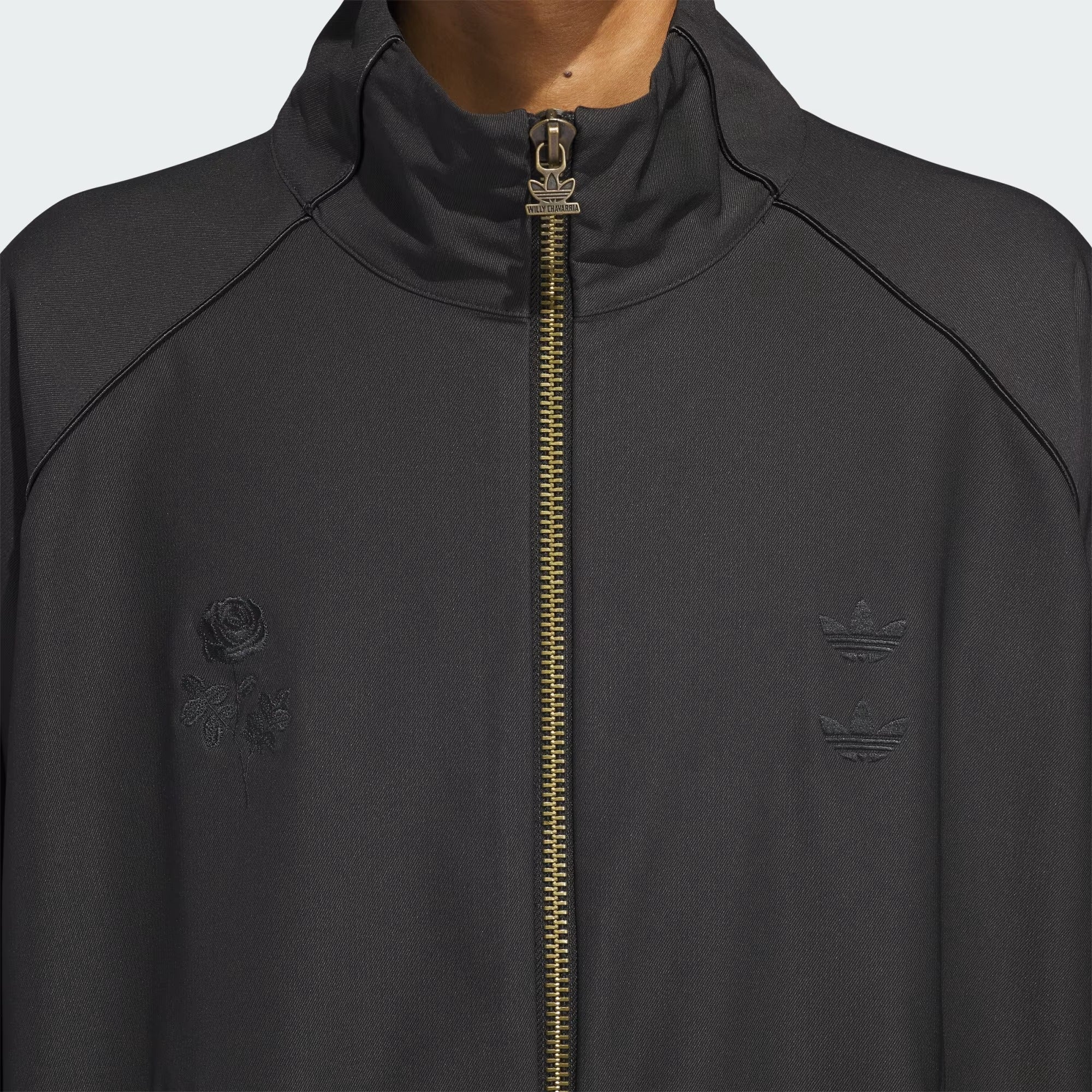 Adidas x Willy Chavarria Mens Twill Track Top - Image 4