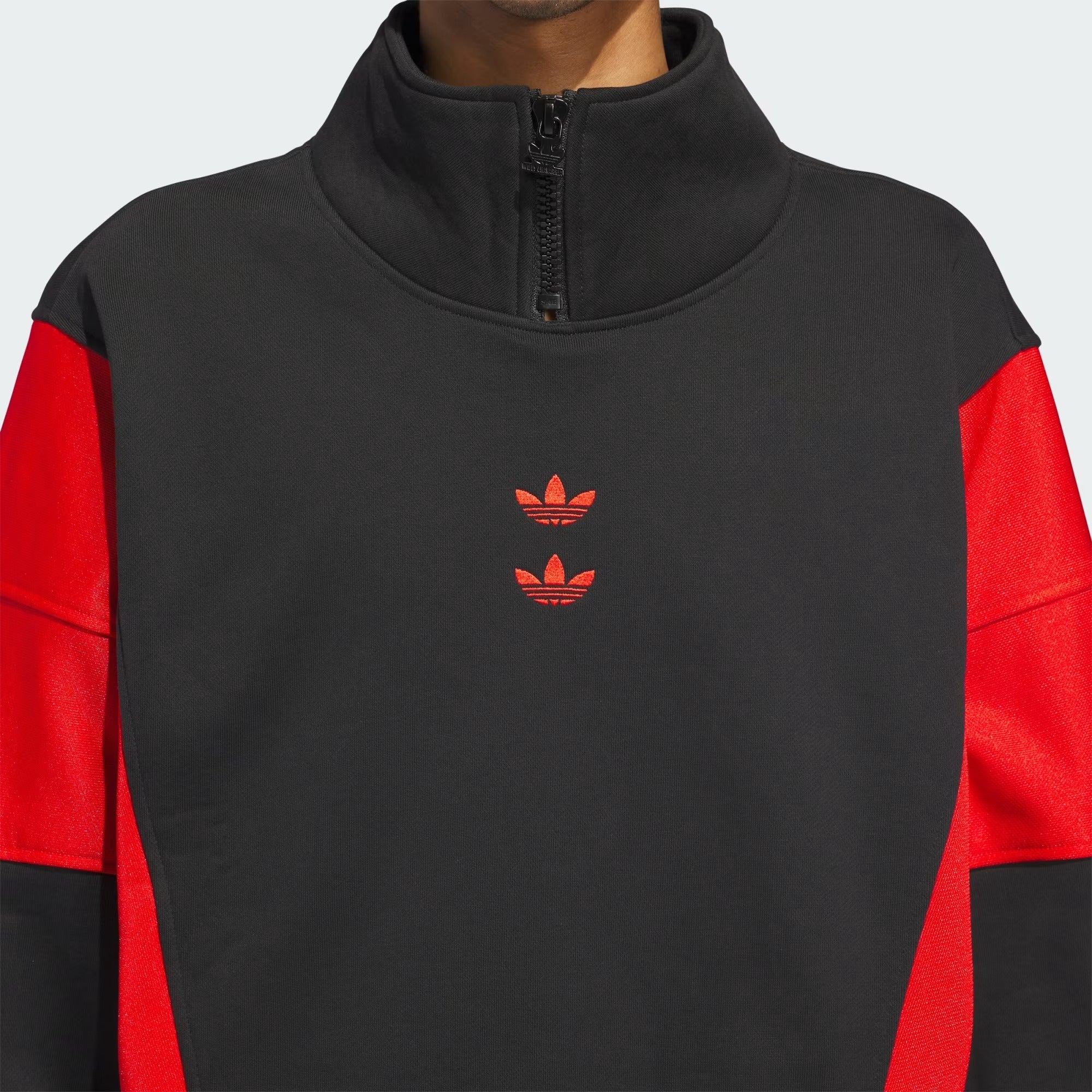 Adidas x Willy Chavarria Mens Wastonville Mockneck Jumper Jacket - Image 4