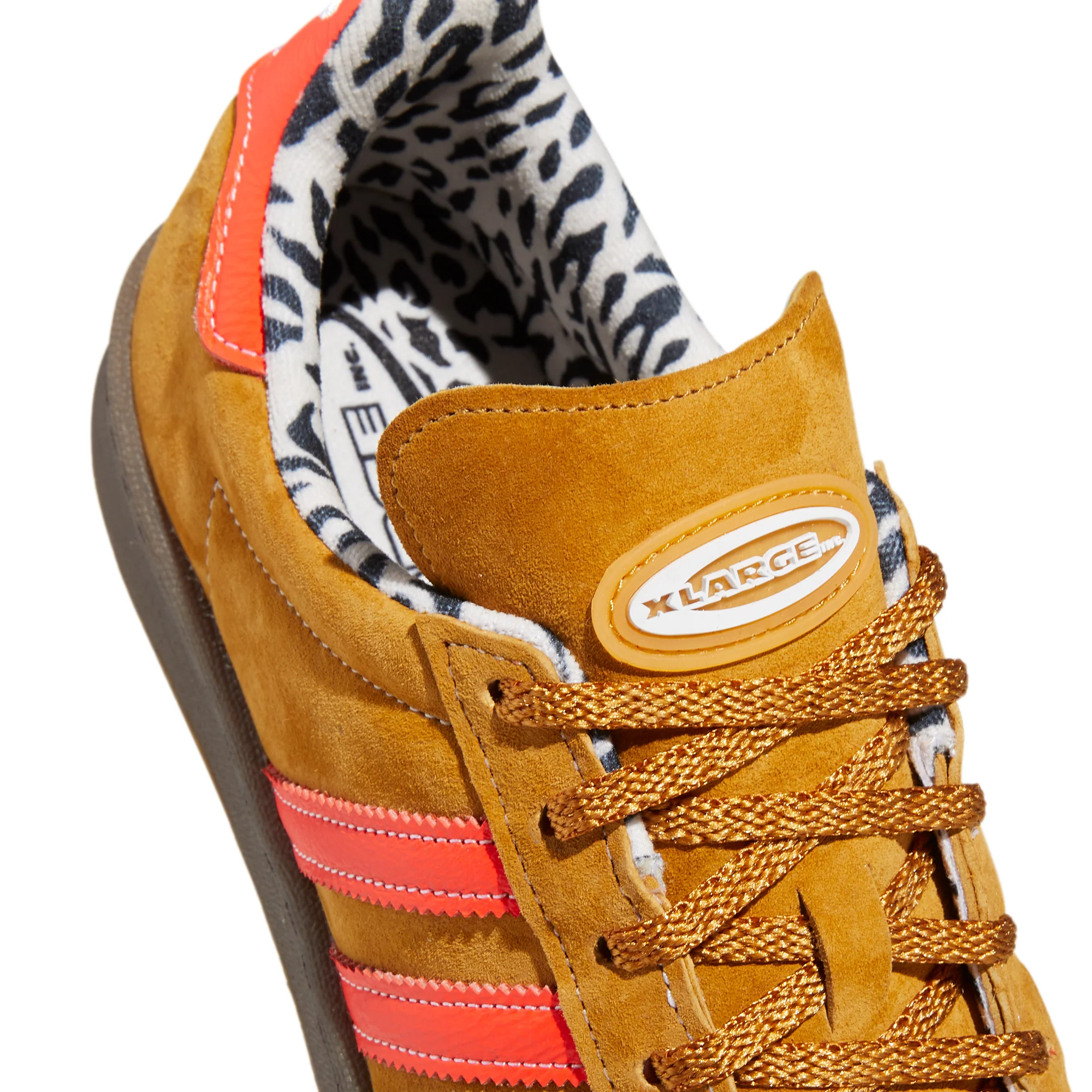 Adidas Mens Campus 80 X Large Shoes 'Mesa' - Image 3