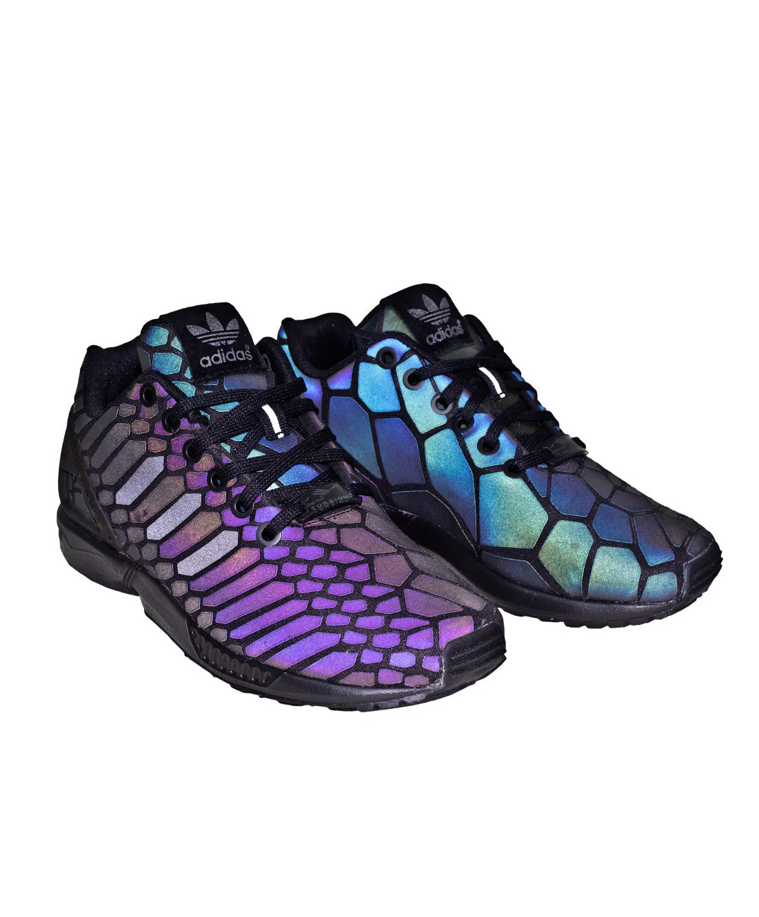 Adidas Youth ZX Flux Xeno (Core Black) - Image 2