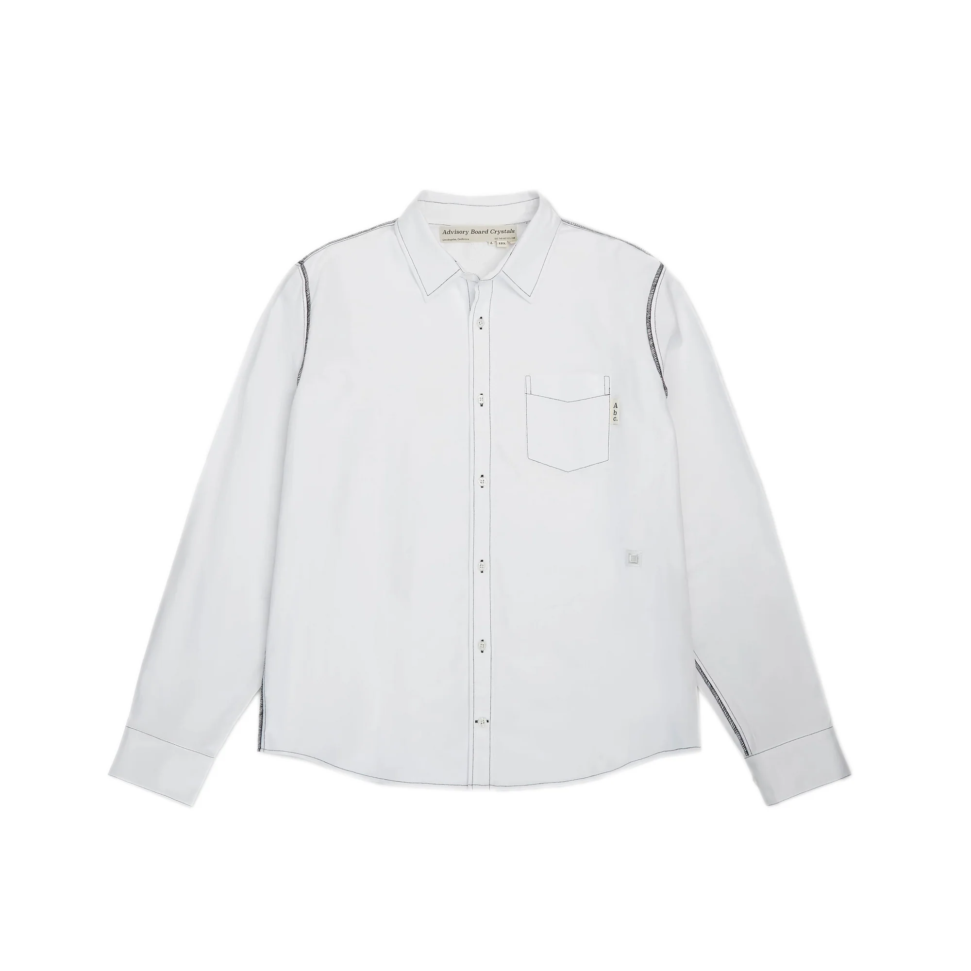 Advisory Board Crystals Mens Hologram Oxford Shirt