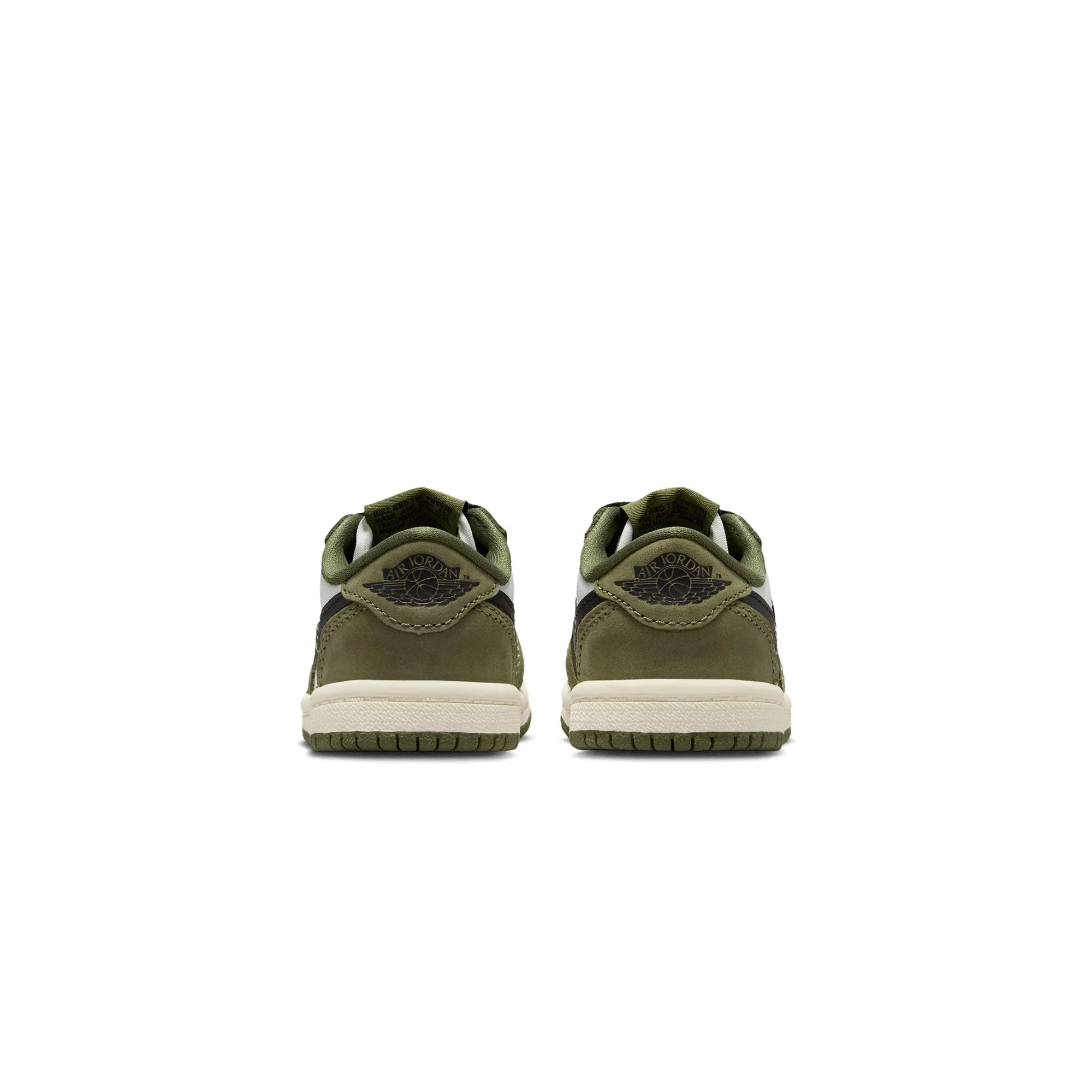 Air Jordan 1 Infants Retro Low "Medium Olive" Shoes - Image 3