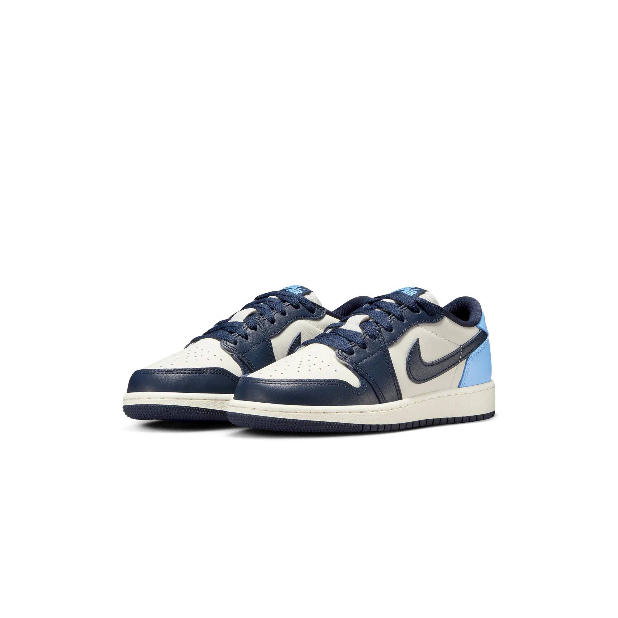 Air Jordan 1 Kids Low OG "Obsidian" Shoes - Image 2