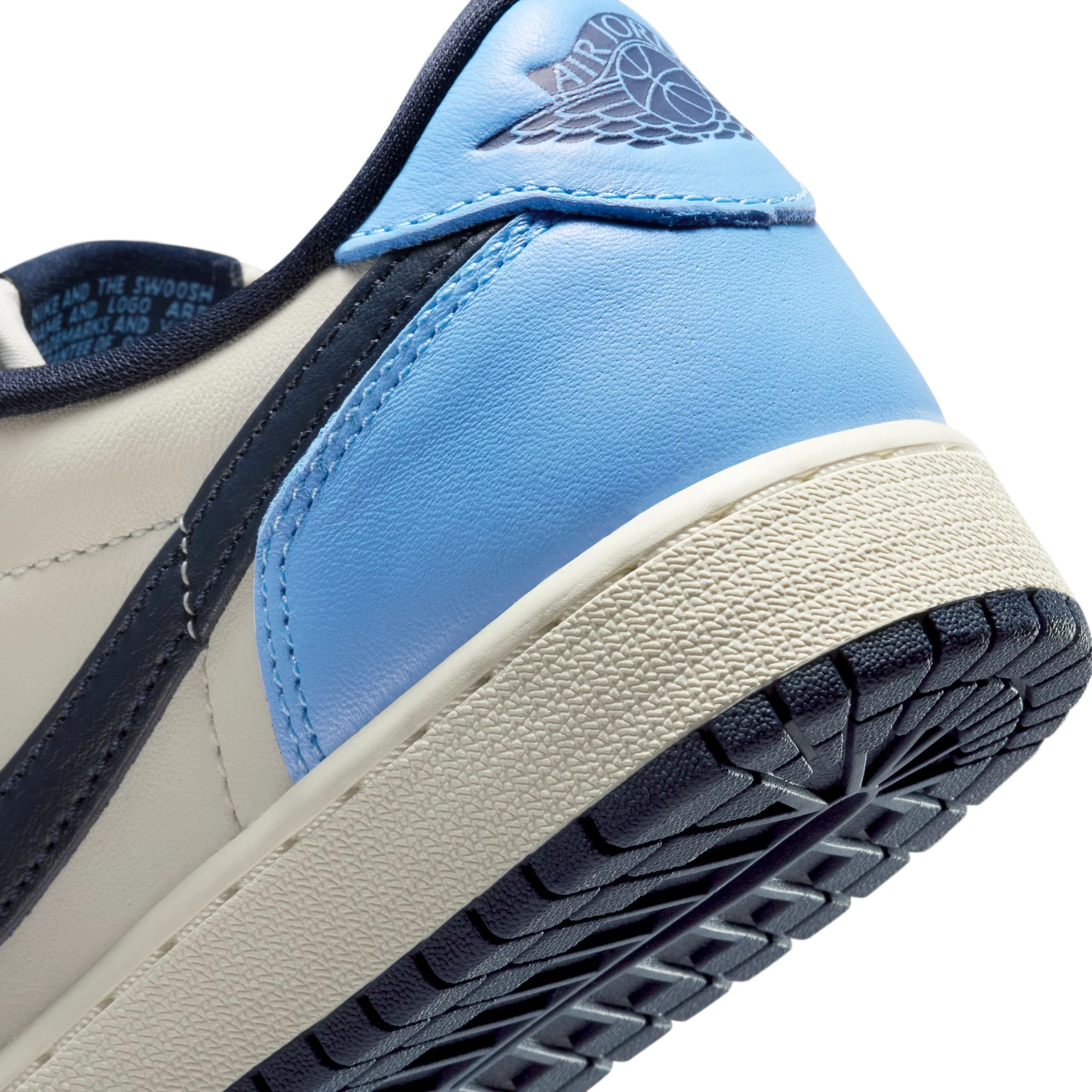 Air Jordan 1 Kids Low OG "Obsidian" Shoes - Image 4