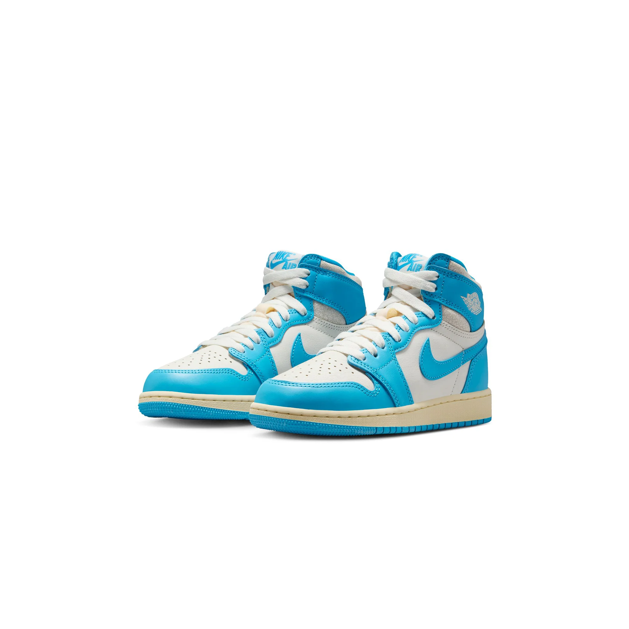 Air Jordan 1 Kids Retro High OG "UNC Reimagined" Shoes - Image 2