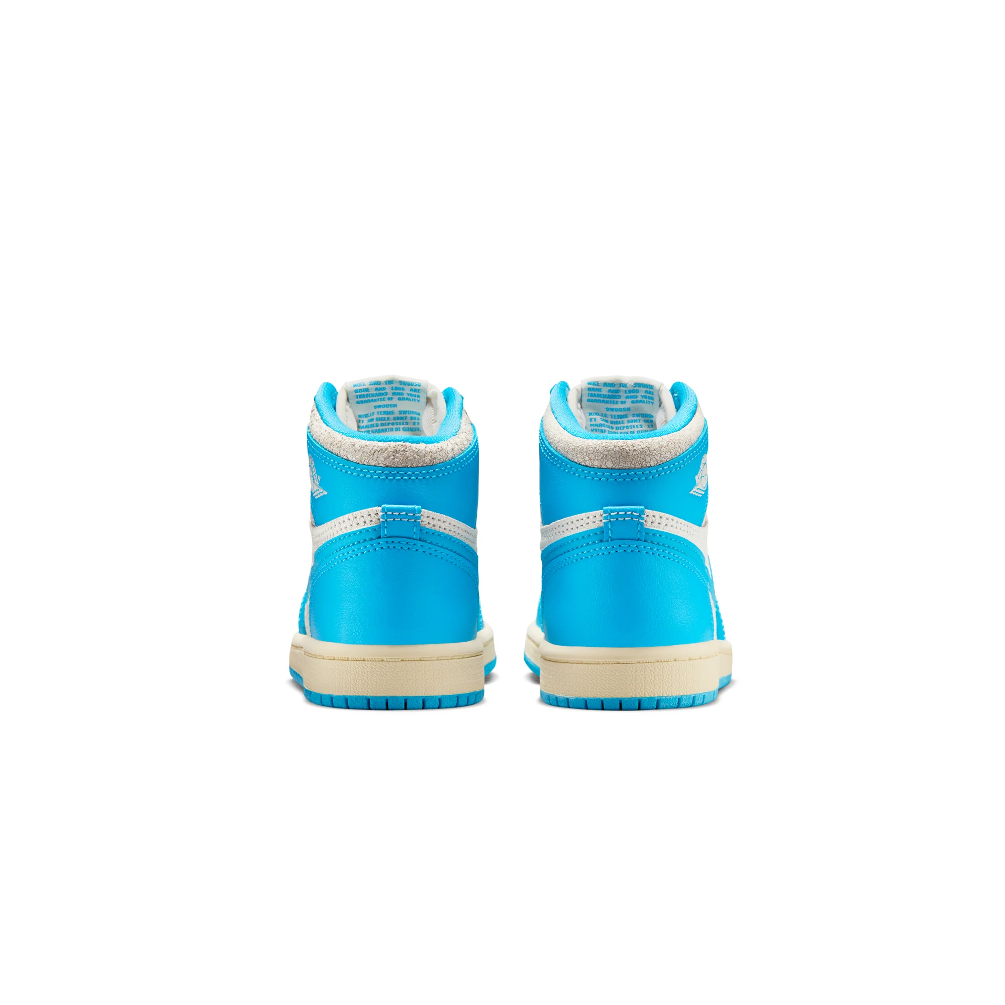 Air Jordan 1 Little Kids Retro High OG "UNC Reimagined" Shoes - Image 3