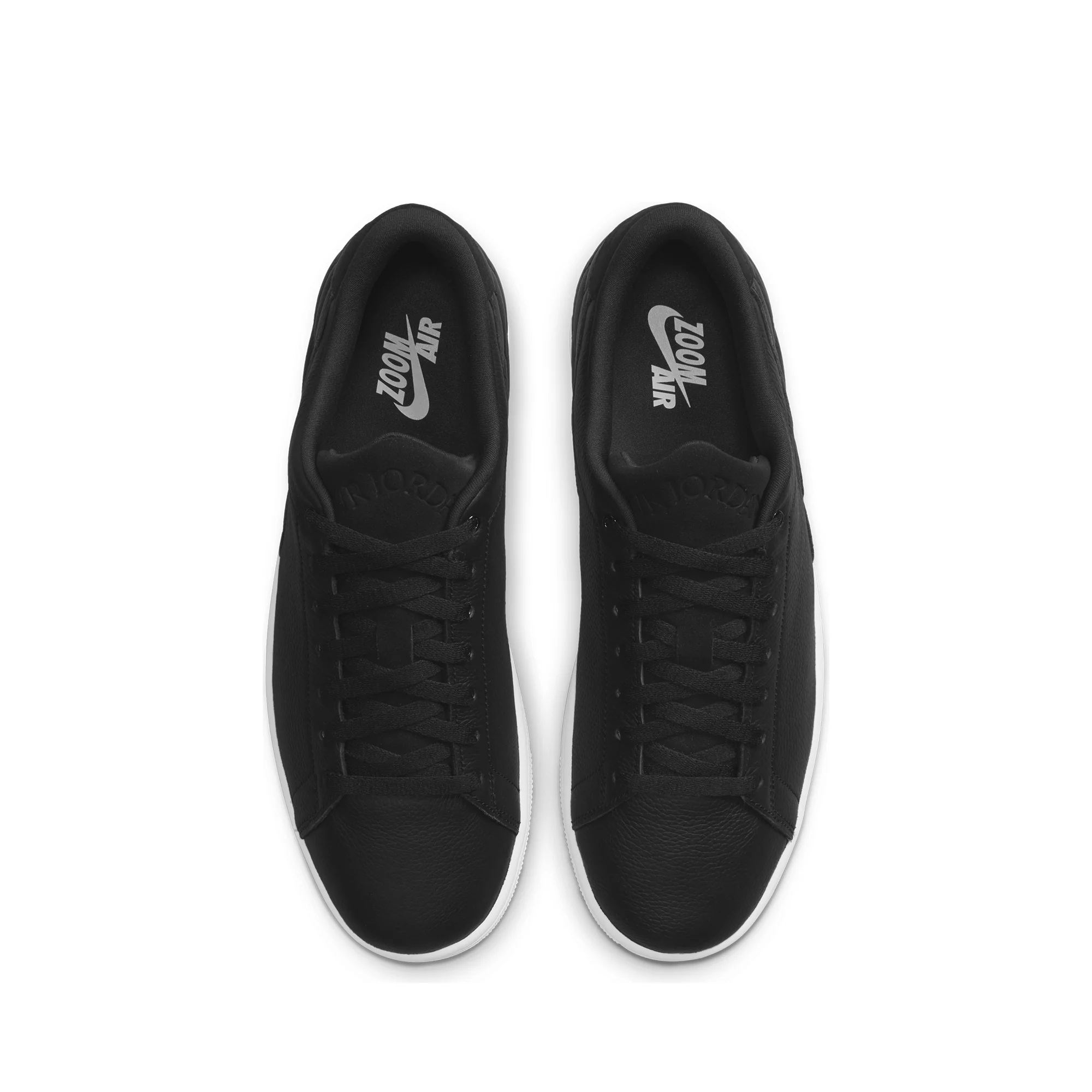 Air Jordan 1 Mens Centre Court Shoes 'Black' - Image 4