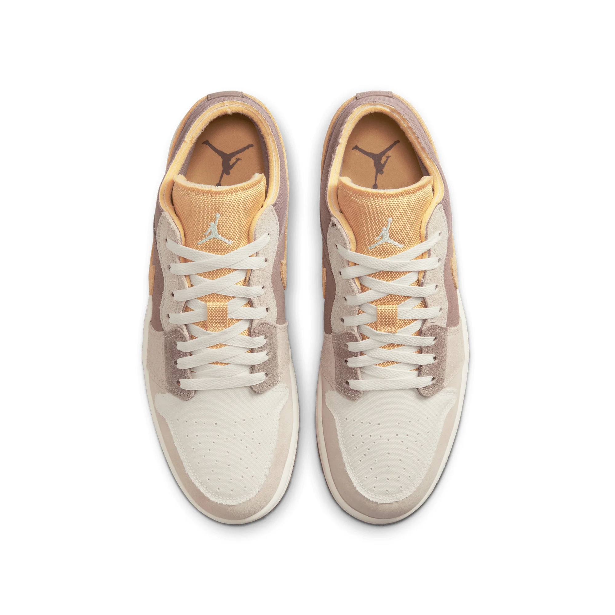 Air Jordan 1 Mens Low SE Craft Shoes - Image 4