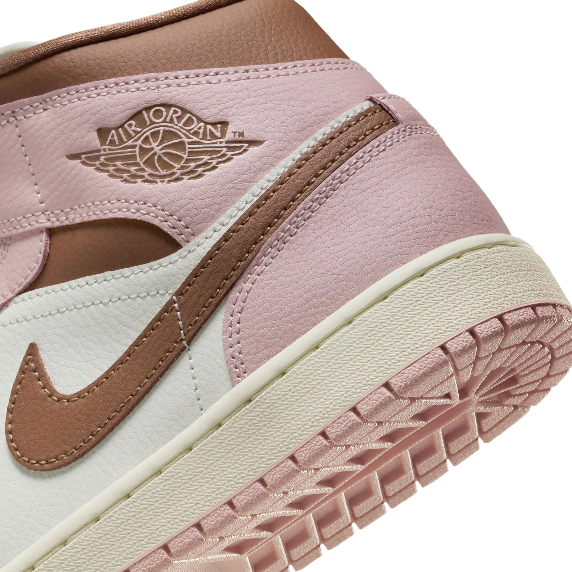 Air Jordan 1 Womens Mid "Neopolitan" Shoes - Image 4