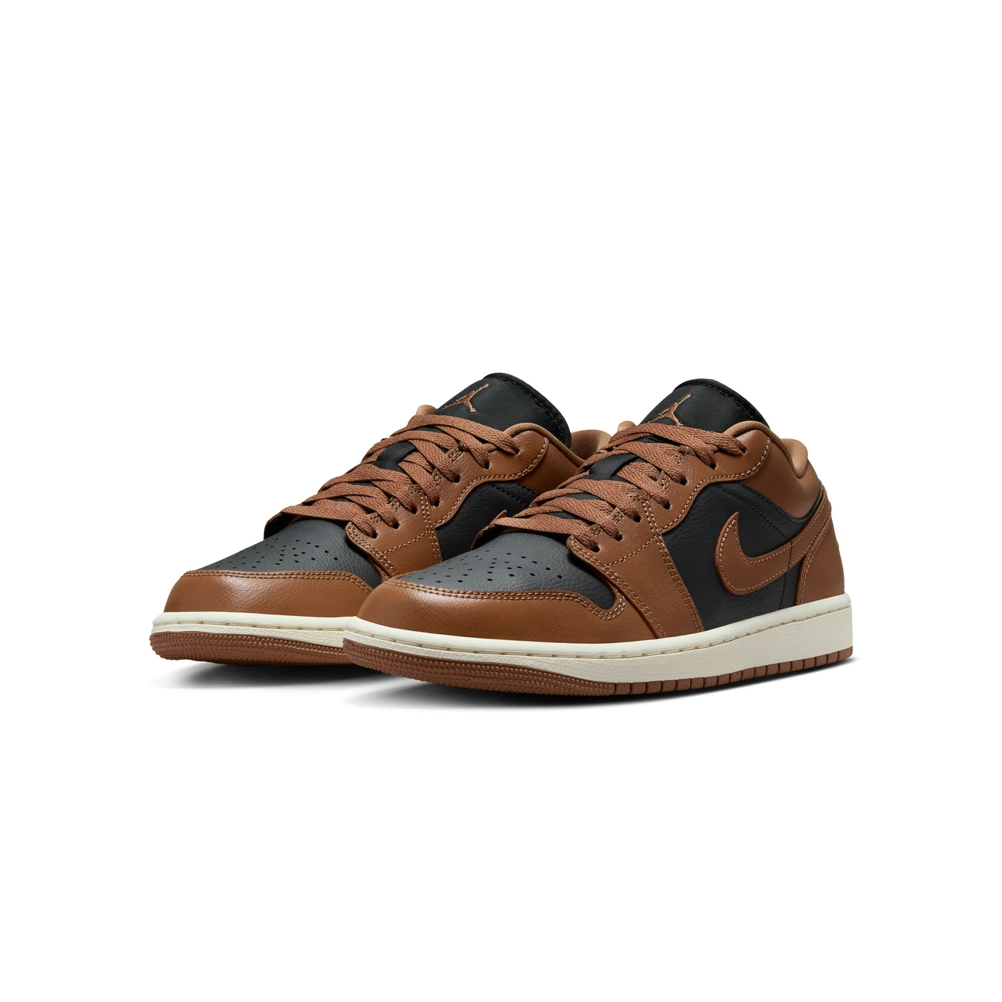 Air Jordan 1 Womens Low "Archaeo Brown" Shoes - Image 2