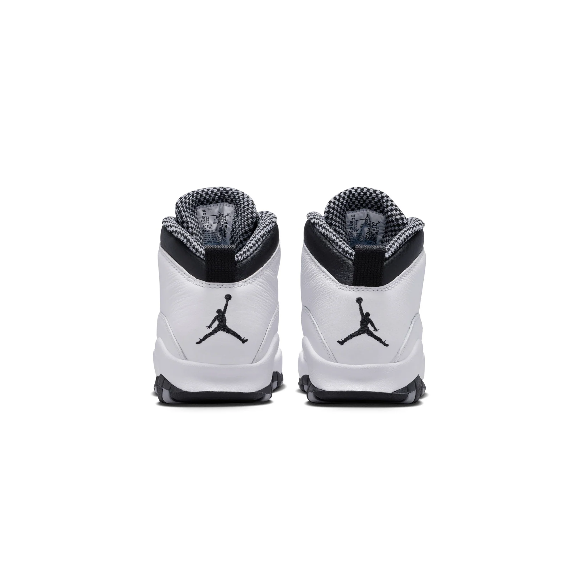 Air Jordan 10 Kids Retro "Steel Grey" Shoes - Image 3