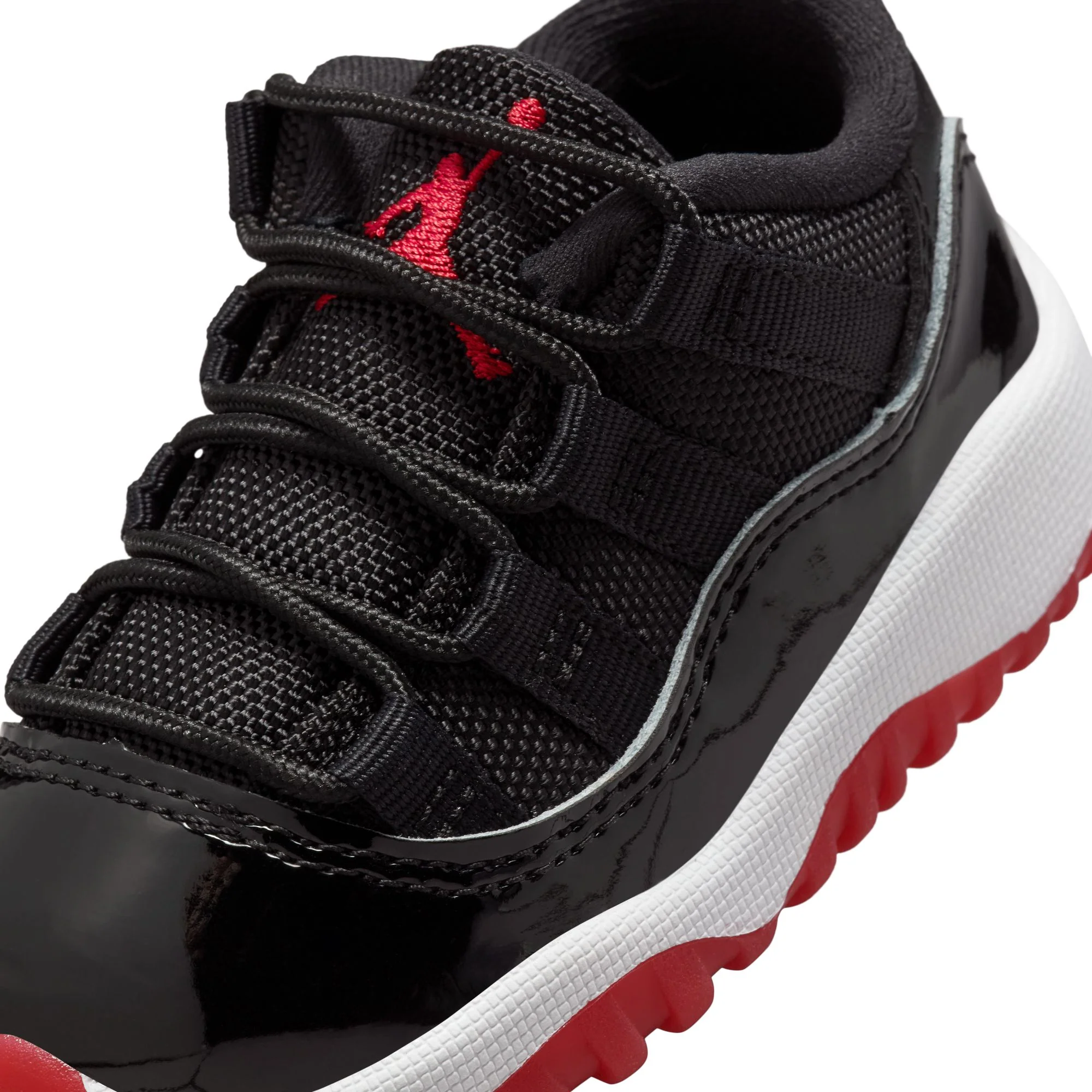 Air Jordan 11 Infants Retro Low "Bred" Shoes - Image 4