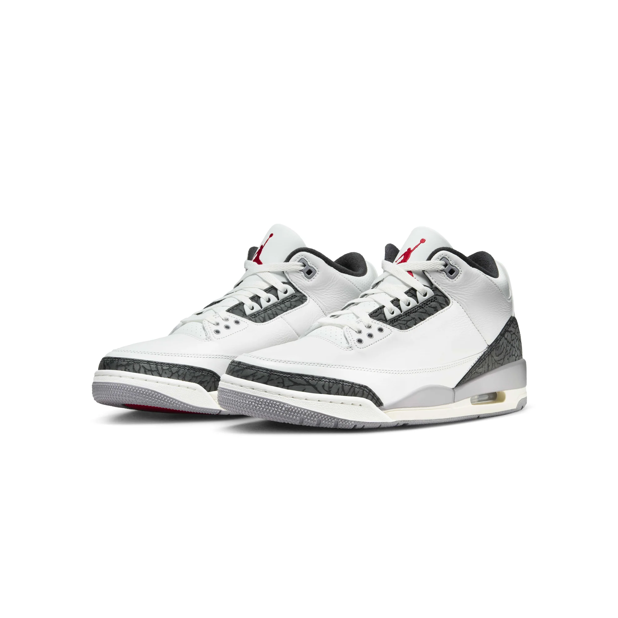 Air Jordan 3 Mens Retro "Cement Grey" Shoes - Image 2