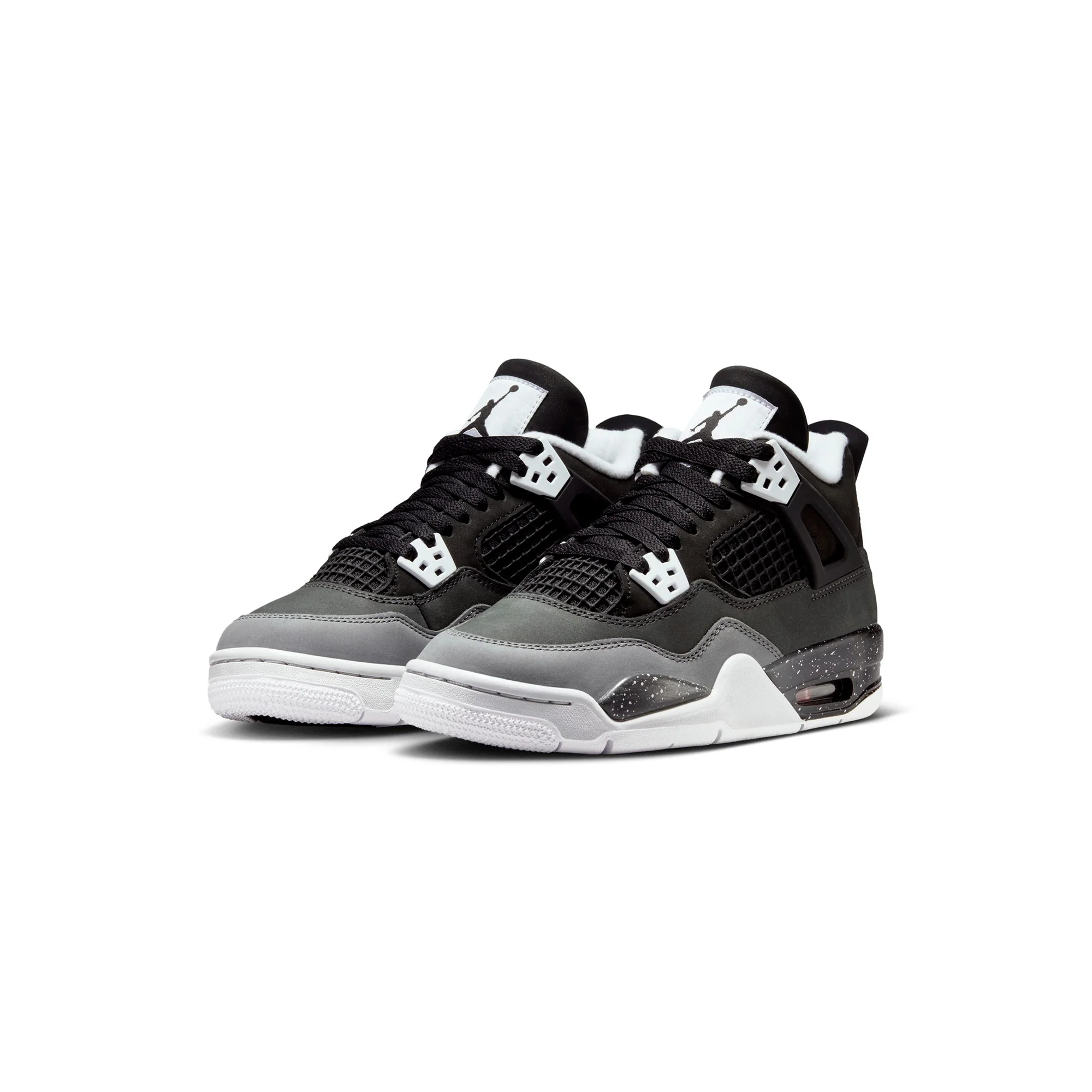 Air Jordan 4 Kids Retro "Fear" Shoes - Image 2
