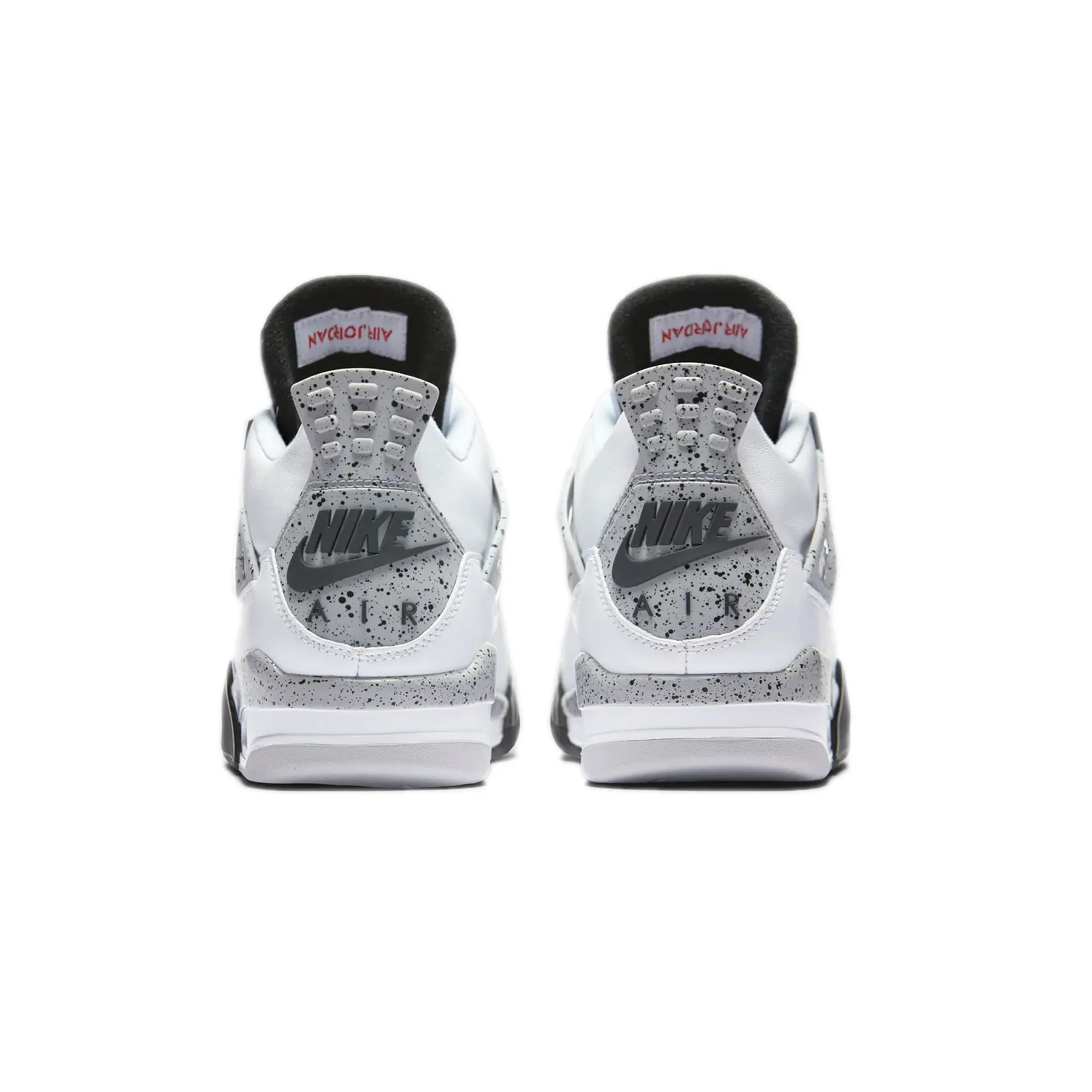 Air Jordan 4 Mens Retro OG "White Cement" Shoes - Image 3