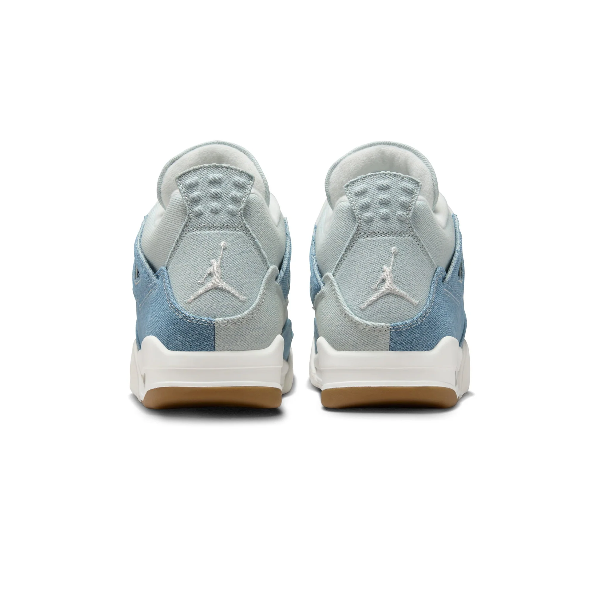 Air Jordan 4 Womens Retro Tex Denim "Worn Blue" Shoes - Image 3