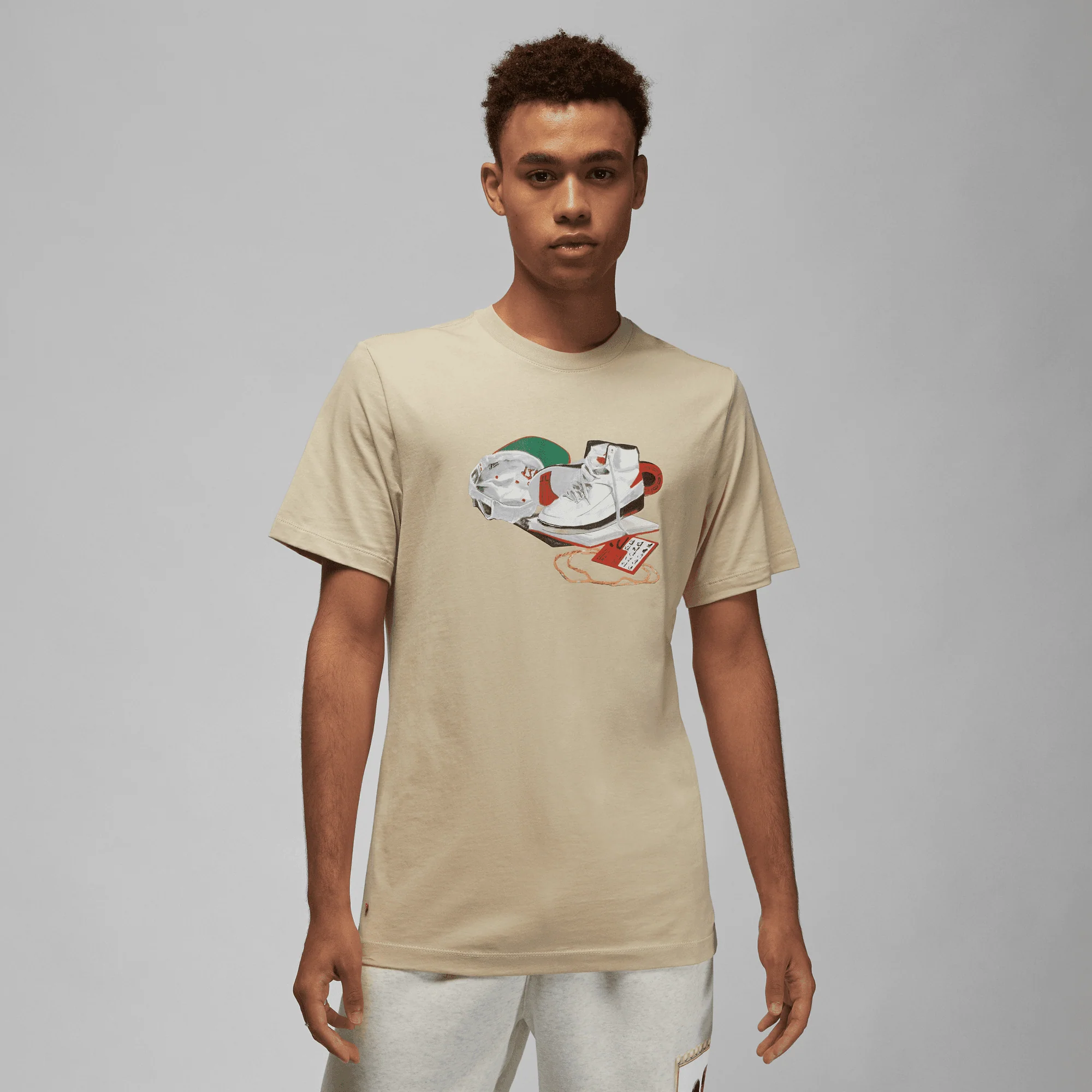 Air Jordan Artist Series By Jacob Rochester Mens SS Tee - Image 2