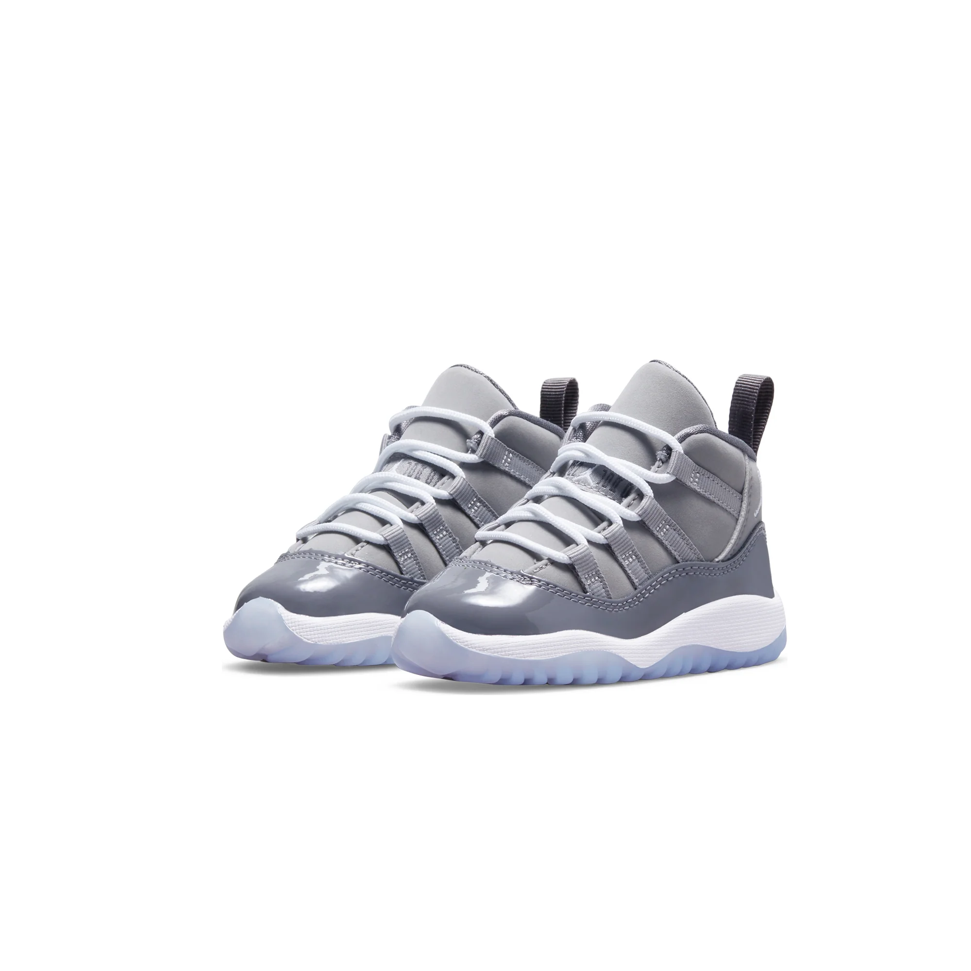 Air Jordan Infants 11 Retro TD Cool Grey Shoes - Image 2