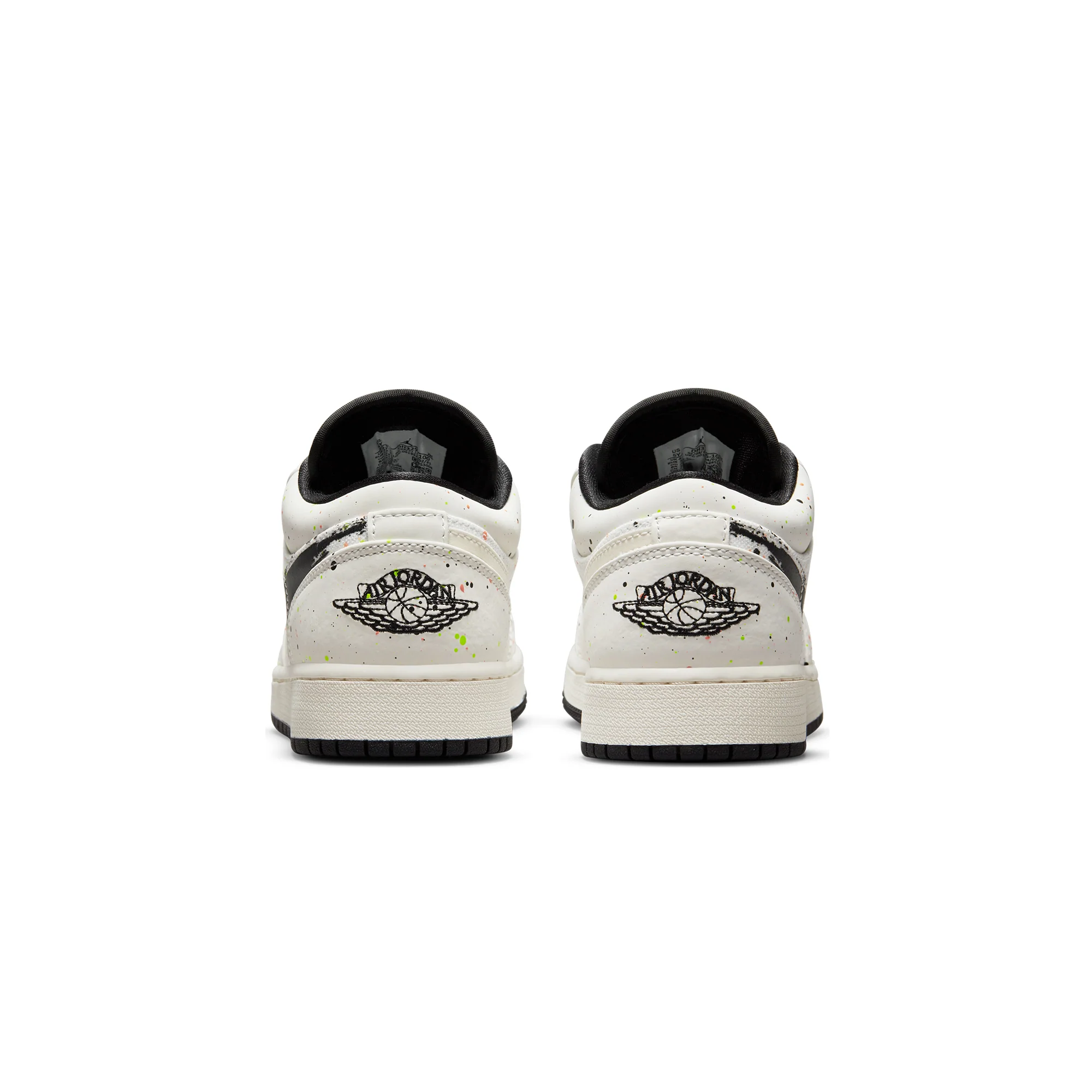 Air Jordan Kids 1 Low SE GS Shoes 'Sail/Black' - Image 3