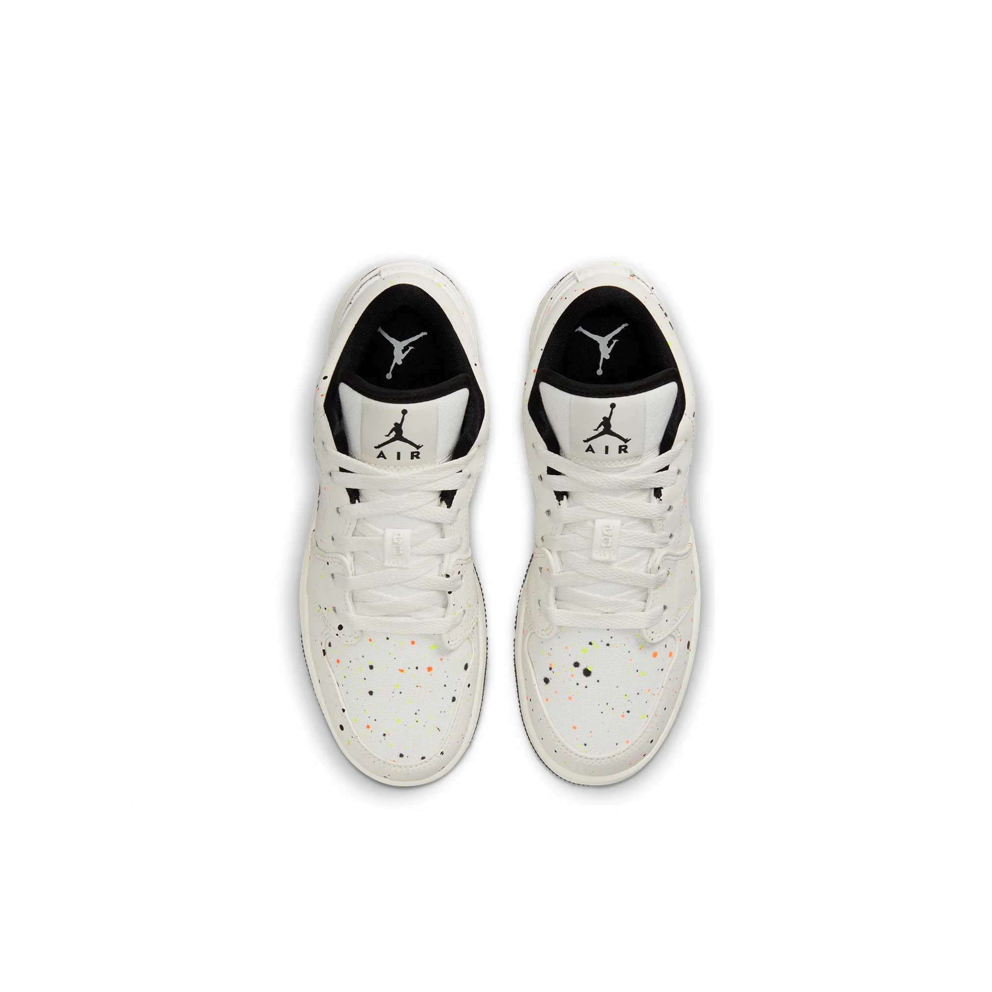 Air Jordan Kids 1 Low SE GS Shoes 'Sail/Black' - Image 4