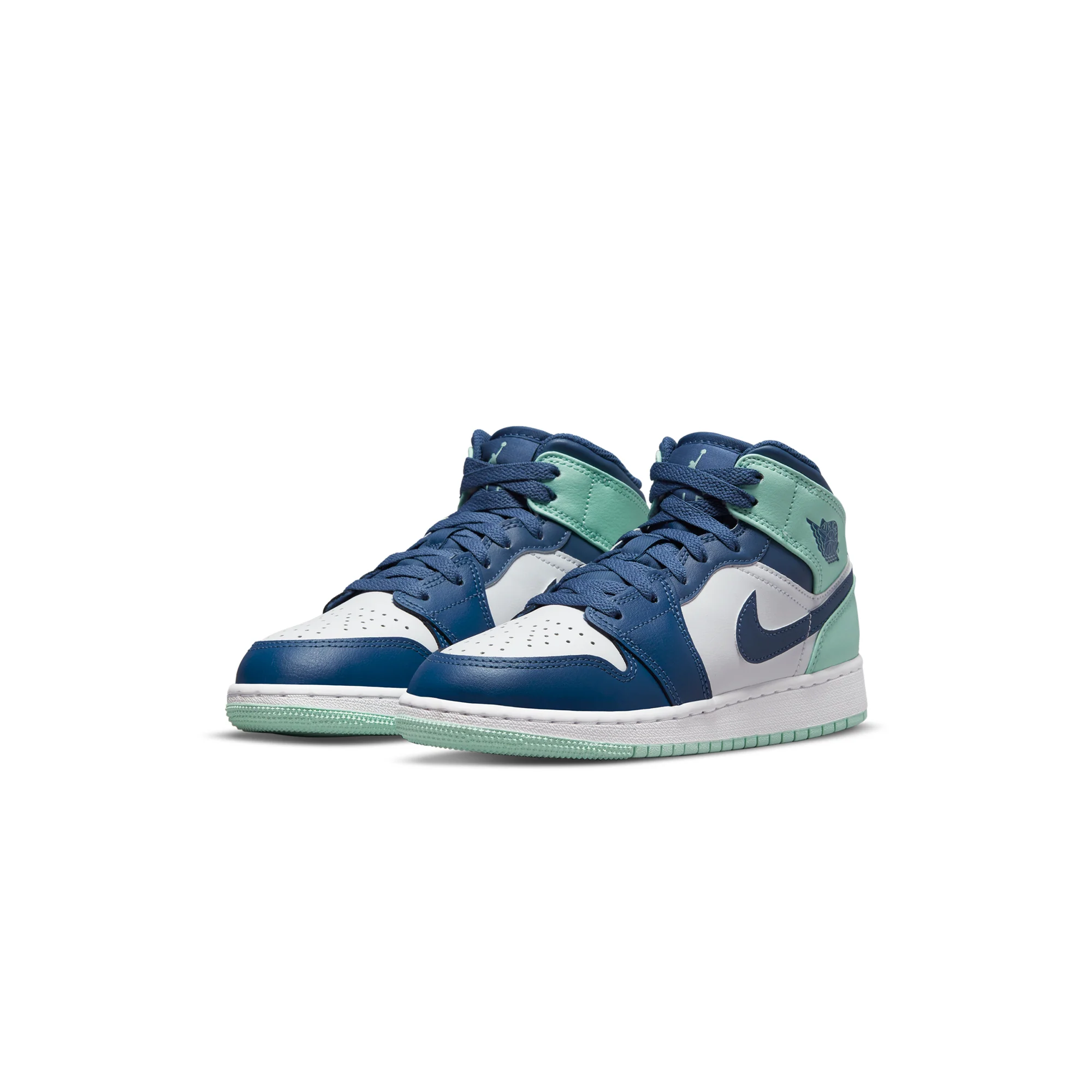 Air Jordan Kids 1 Mid Shoes - Image 2