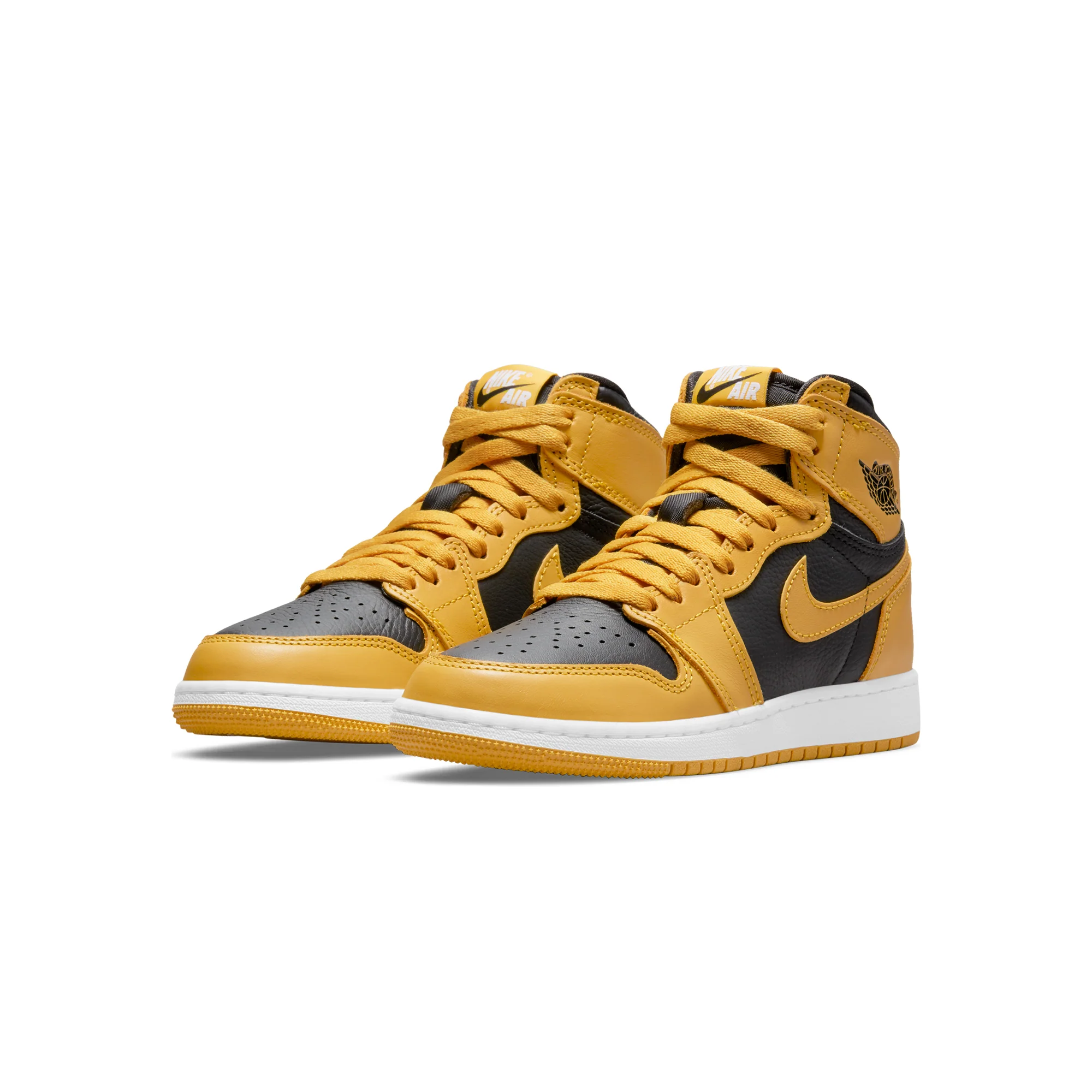 Air Jordan Kids 1 Retro High OG Pollen Shoes - Image 2