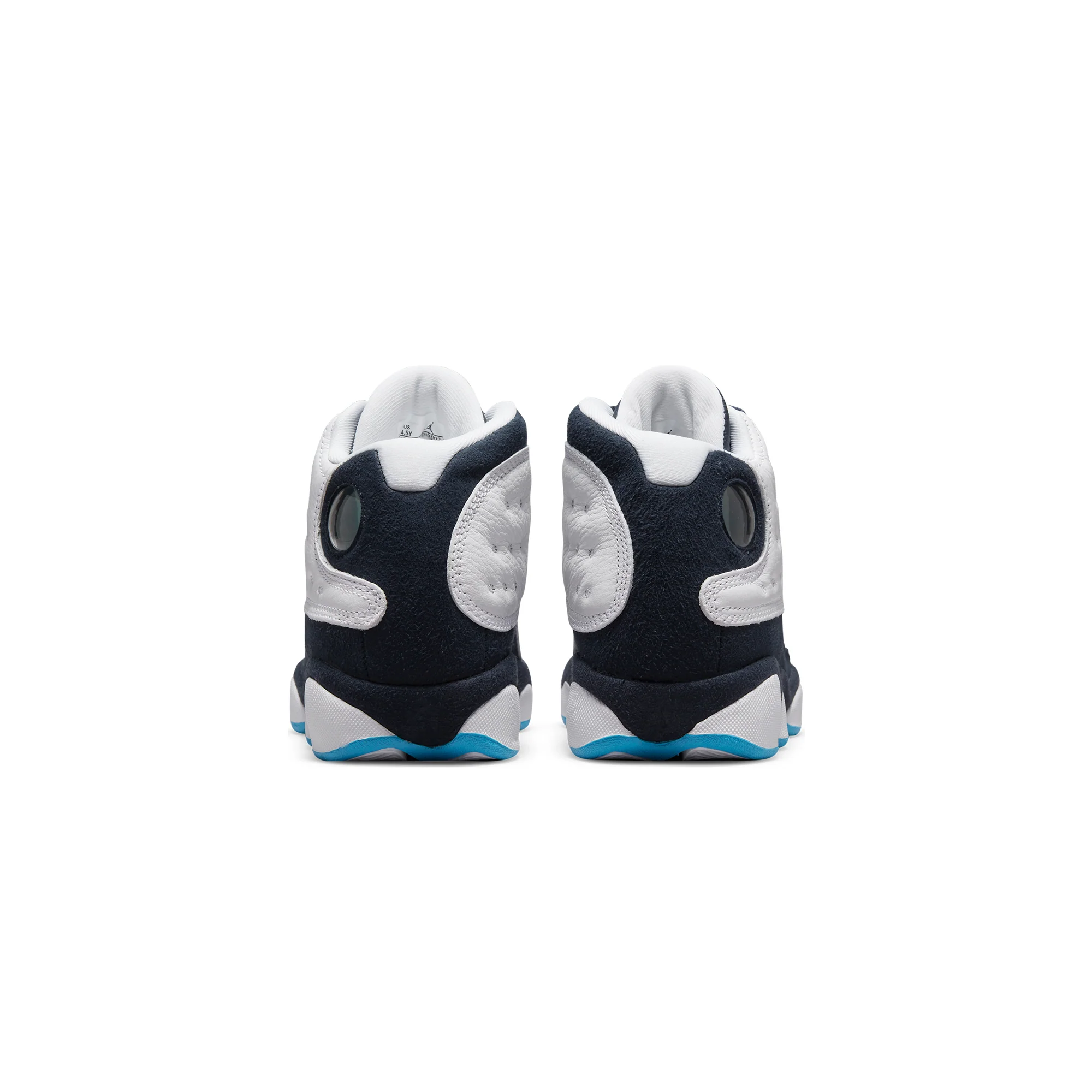 Air Jordan Kids 13 Retro Shoes White/DK Powder Blue - Image 3
