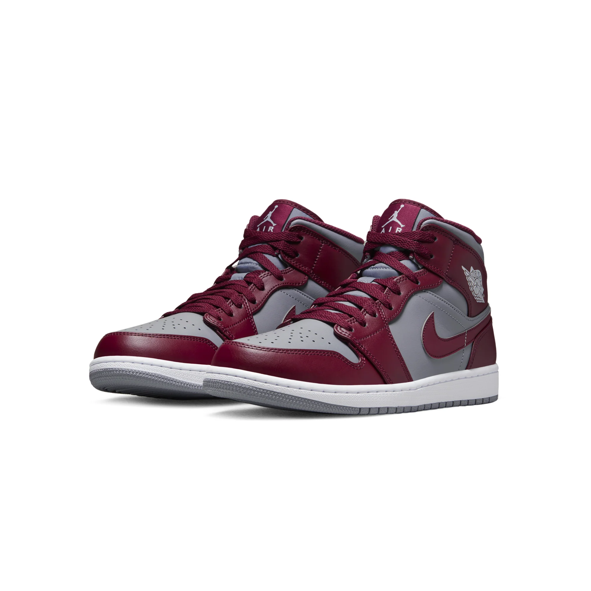 Air Jordan Mens 1 Mid Shoes - Image 2
